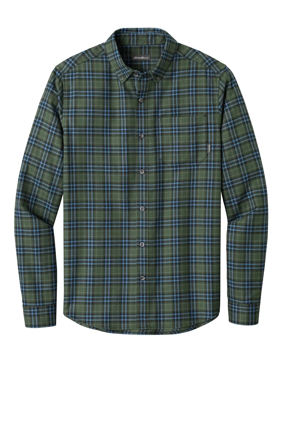 Eddie Bauer® Long Sleeve Favorite Flannel Plaid Shirt #EB610