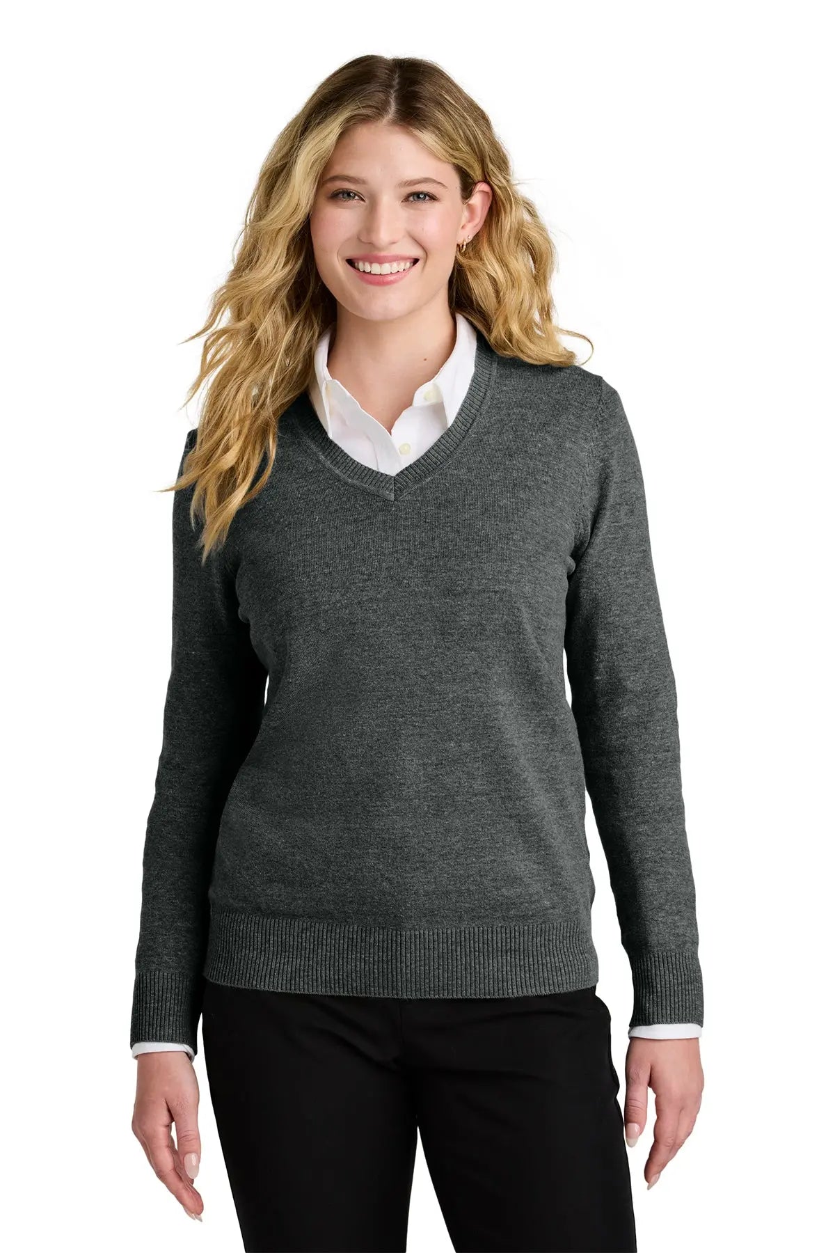 Port Authority® Women’s Easy Care V-Neck Sweater #LSW2850Game Over Merch