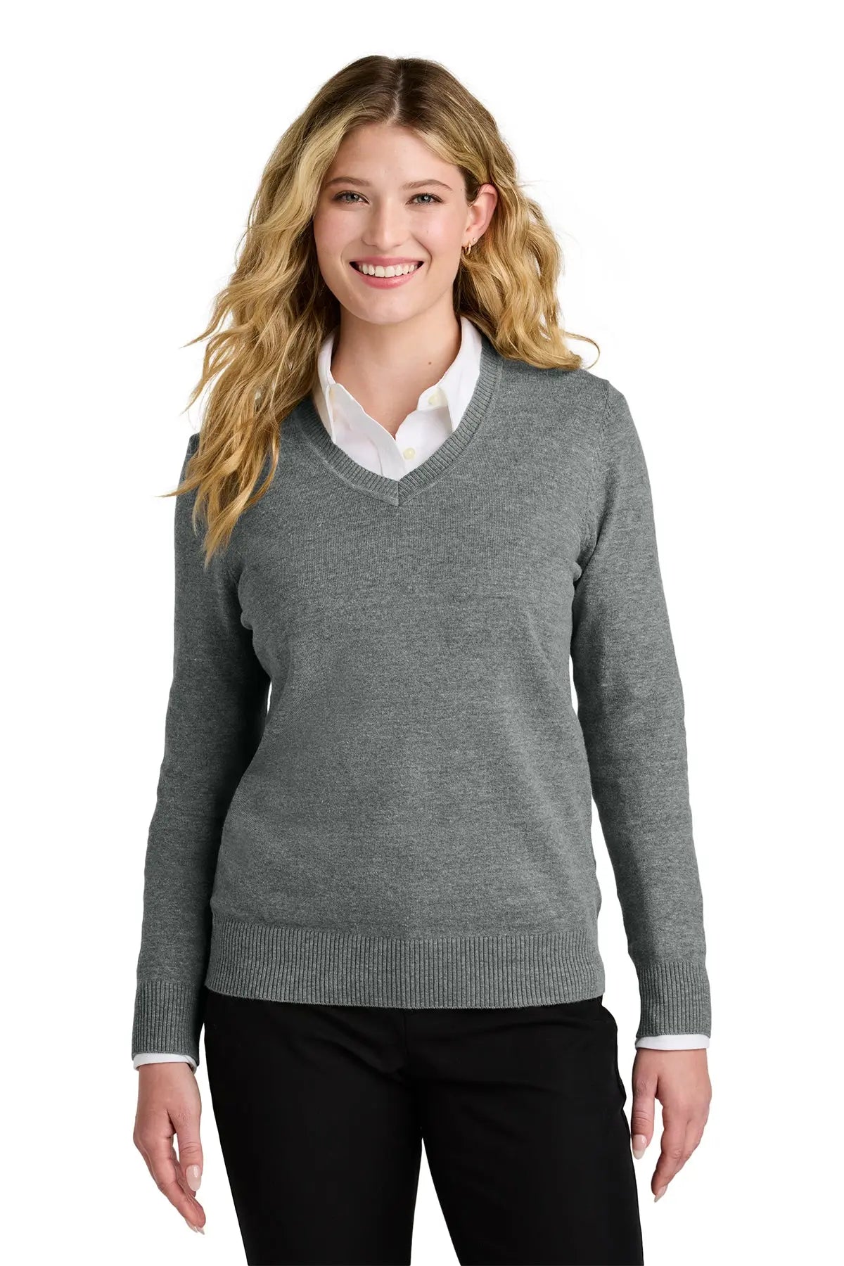 Port Authority® Women’s Easy Care V-Neck Sweater #LSW2850Game Over Merch