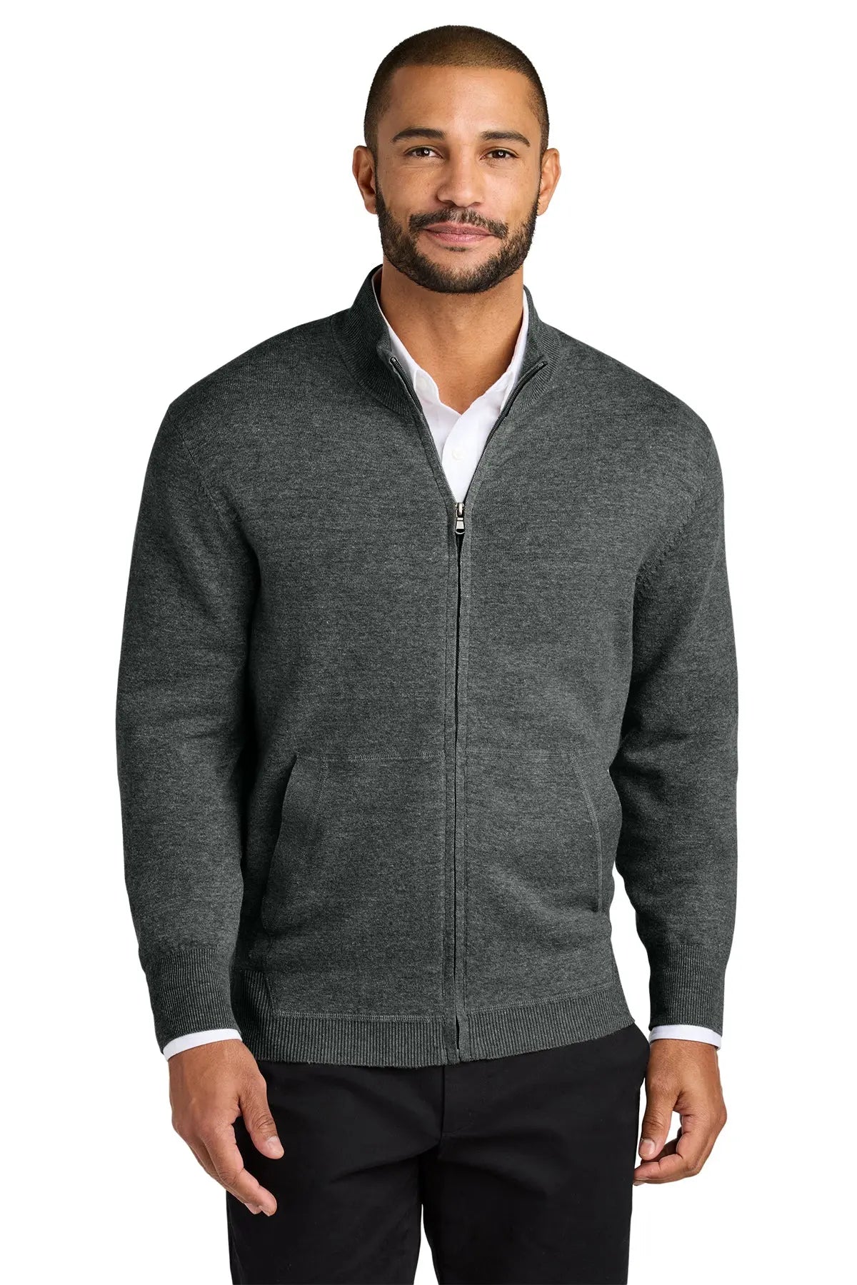 Port Authority® Easy Care Full-Zip Sweater #SW2901Game Over Merch
