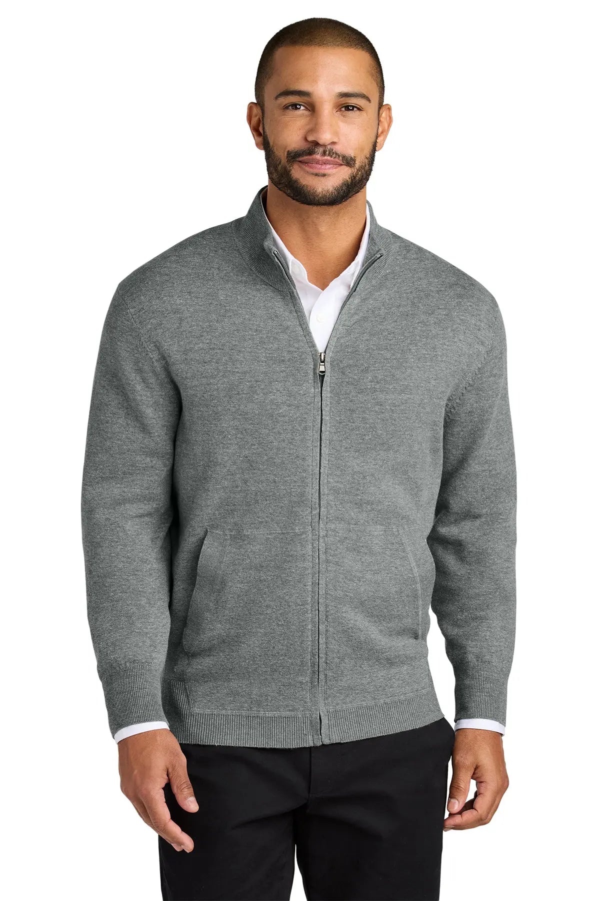 Port Authority® Easy Care Full-Zip Sweater #SW2901Game Over Merch