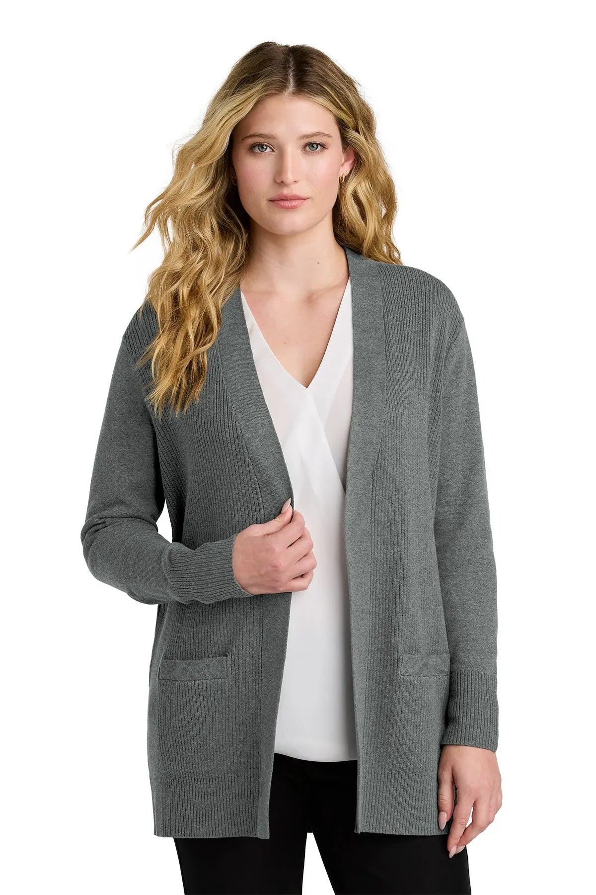 Port Authority® Women’s Easy Care Open-Front Cardigan Sweater #LSW2890Game Over Merch