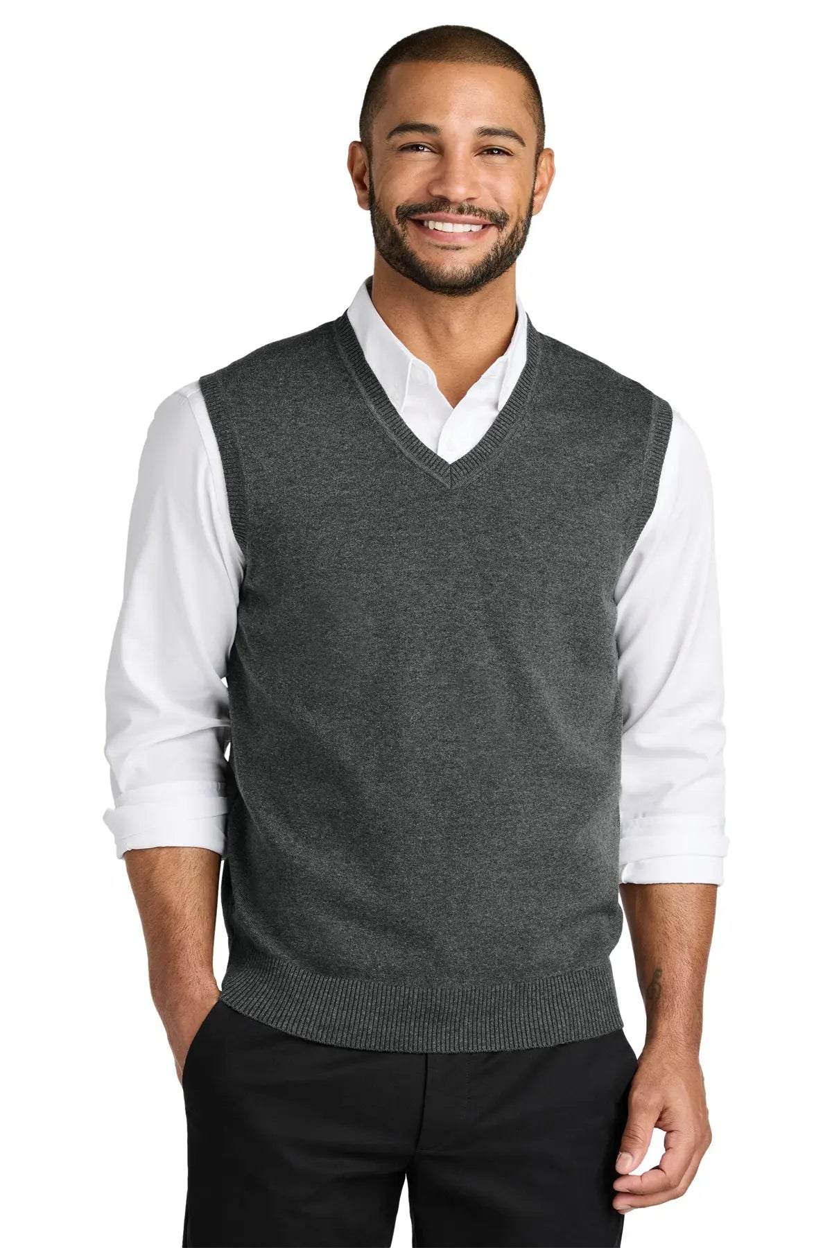 Port Authority® Easy Care Sweater Vest #SW2860Game Over Merch