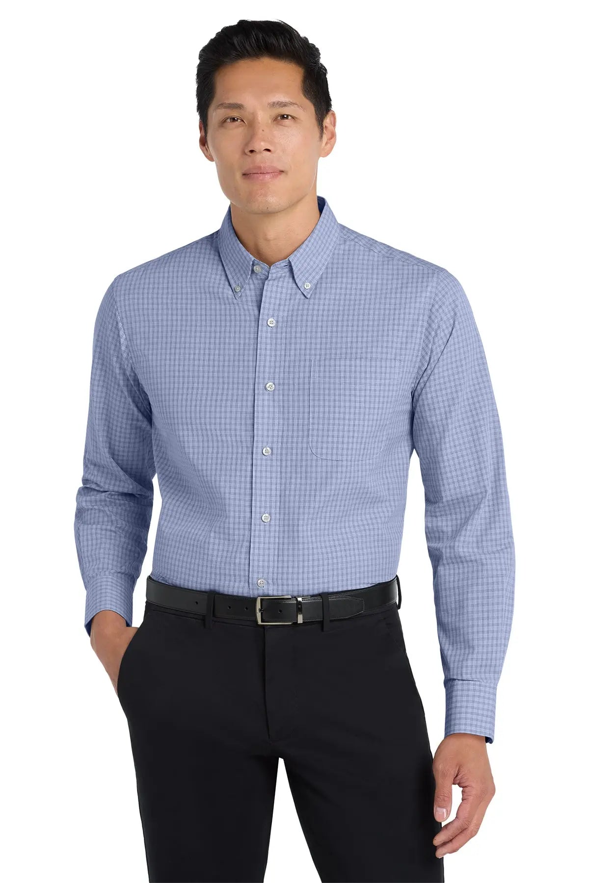 Port Authority® Plaid Pattern Easy Care Shirt #S639
