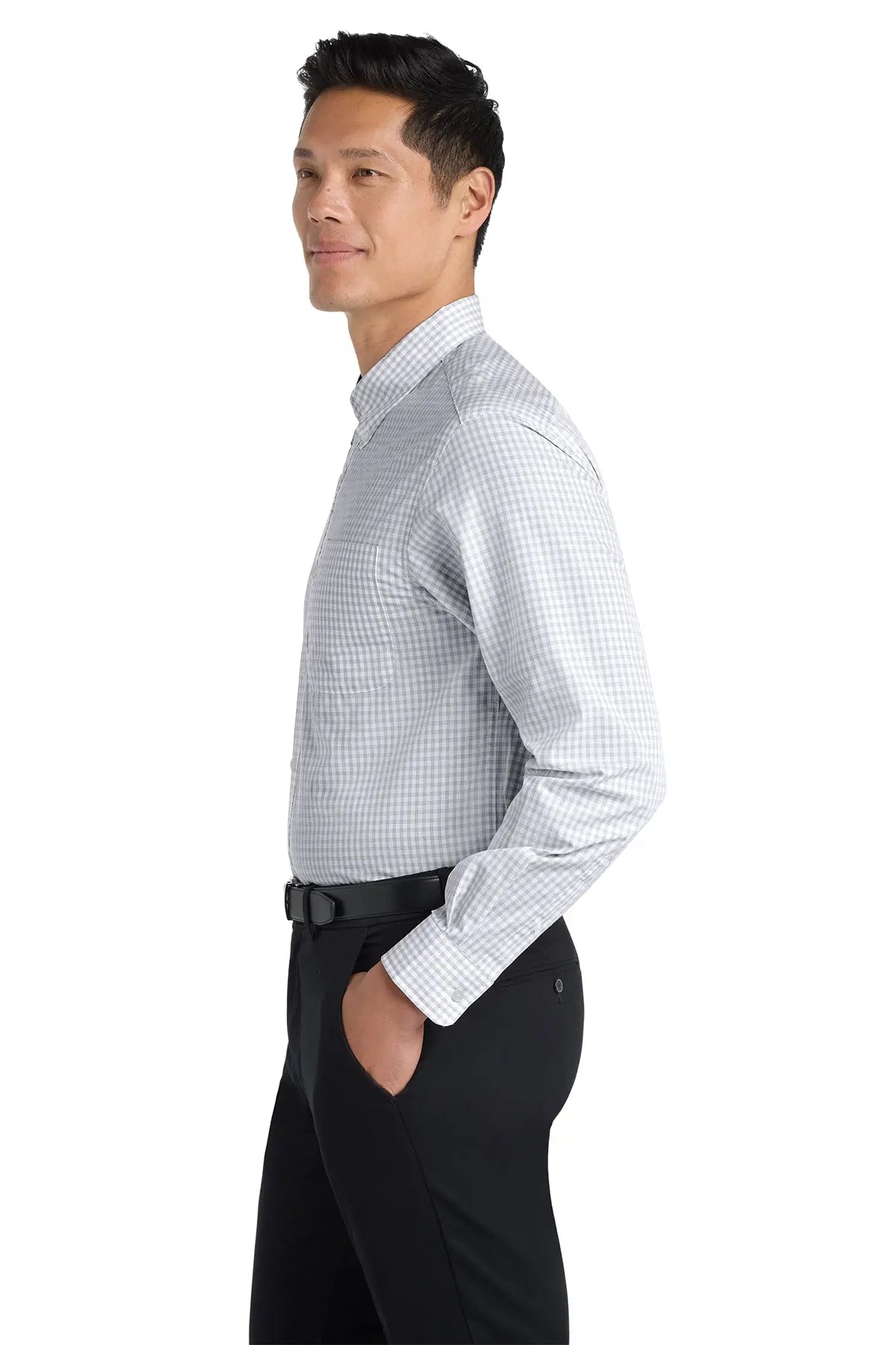 Port Authority® Plaid Pattern Easy Care Shirt #S639