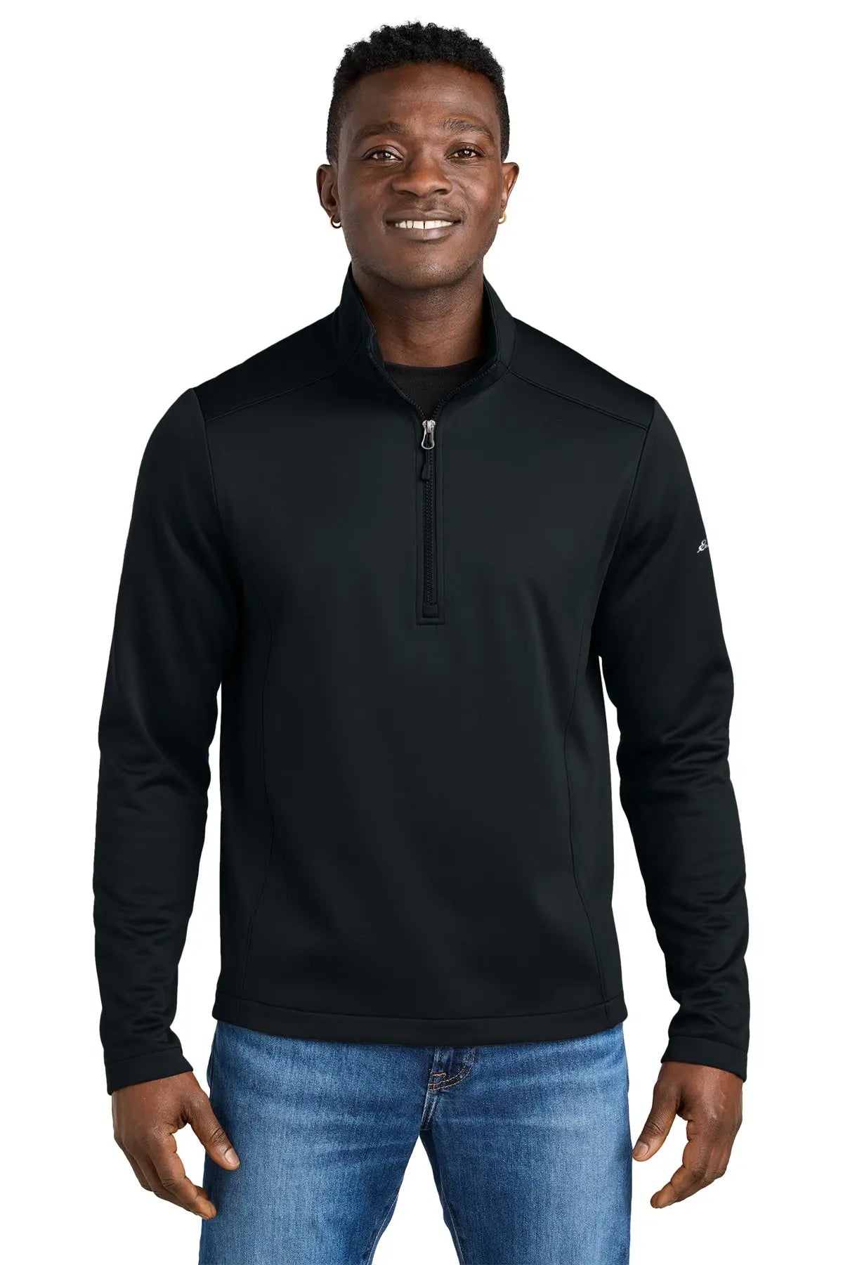 Eddie Bauer® Smooth Mid Layer Fleece 1/2-Zip #EB2360 Game Over Merch