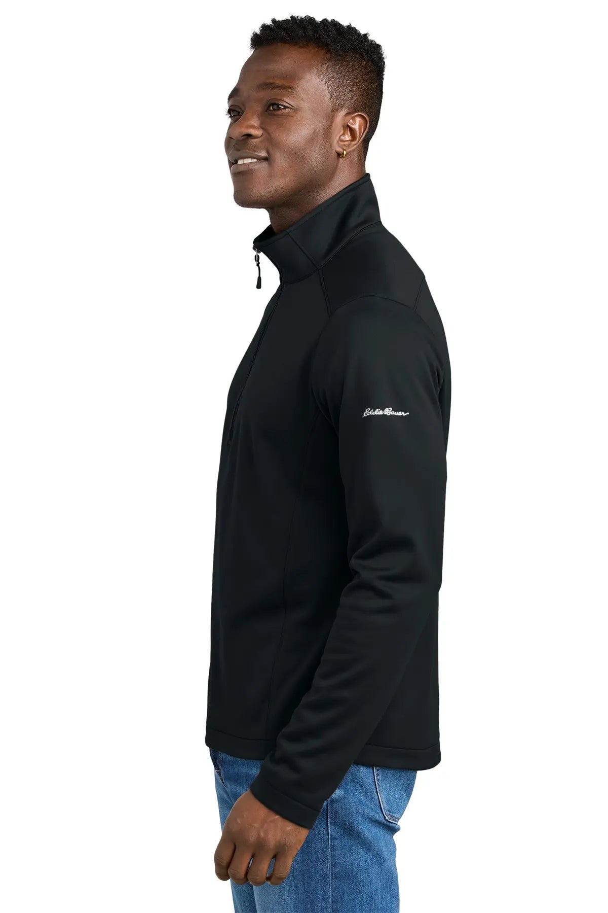 Eddie Bauer® Smooth Mid Layer Fleece 1/2-Zip #EB2360 Game Over Merch