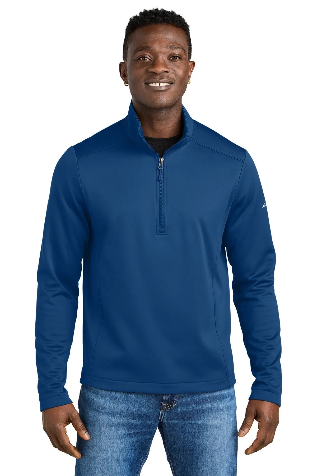 Eddie Bauer® Smooth Mid Layer Fleece 1/2-Zip #EB2360 Game Over Merch