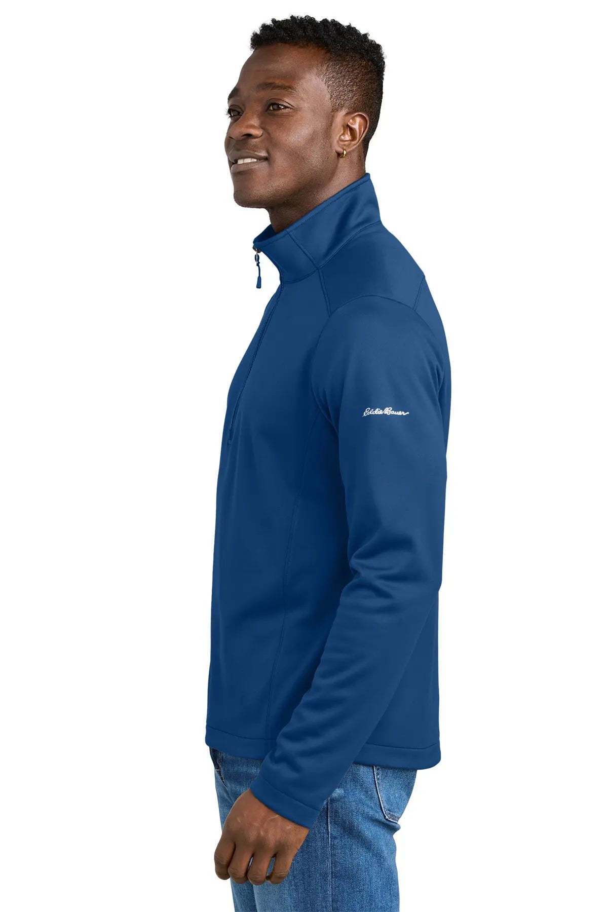 Eddie Bauer® Smooth Mid Layer Fleece 1/2-Zip #EB2360 Game Over Merch