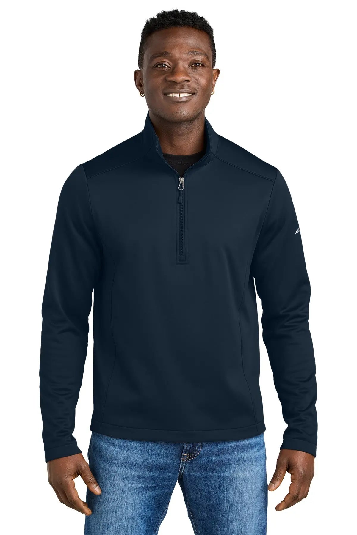Eddie Bauer® Smooth Mid Layer Fleece 1/2-Zip #EB2360 Game Over Merch