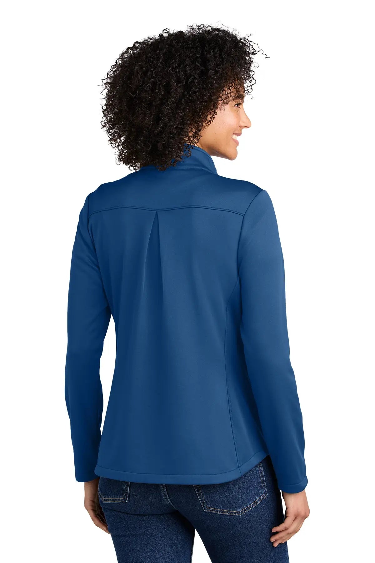Eddie Bauer® Women’s Smooth Mid Layer Fleece 1/2-Zip #EB2370 Game Over Merch