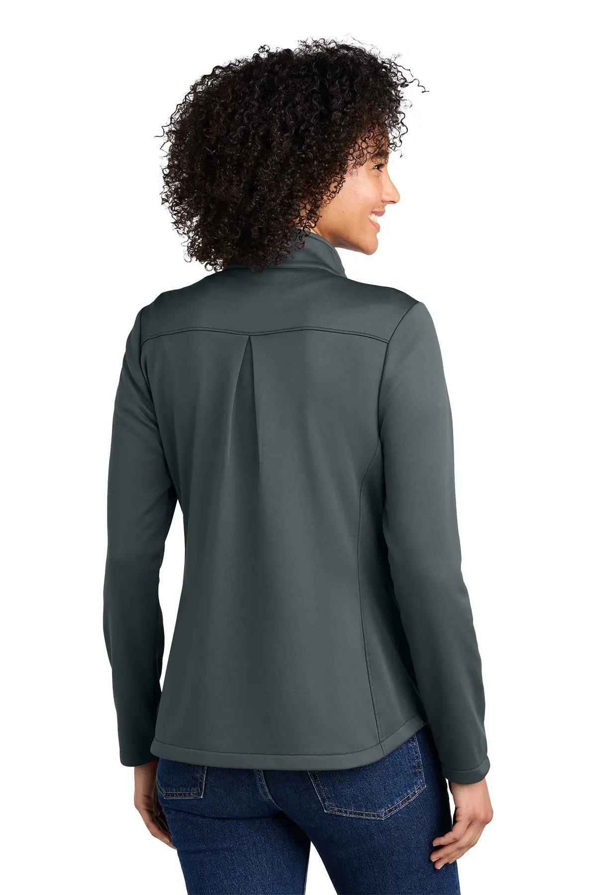 Eddie Bauer® Women’s Smooth Mid Layer Fleece 1/2-Zip #EB2370 Game Over Merch