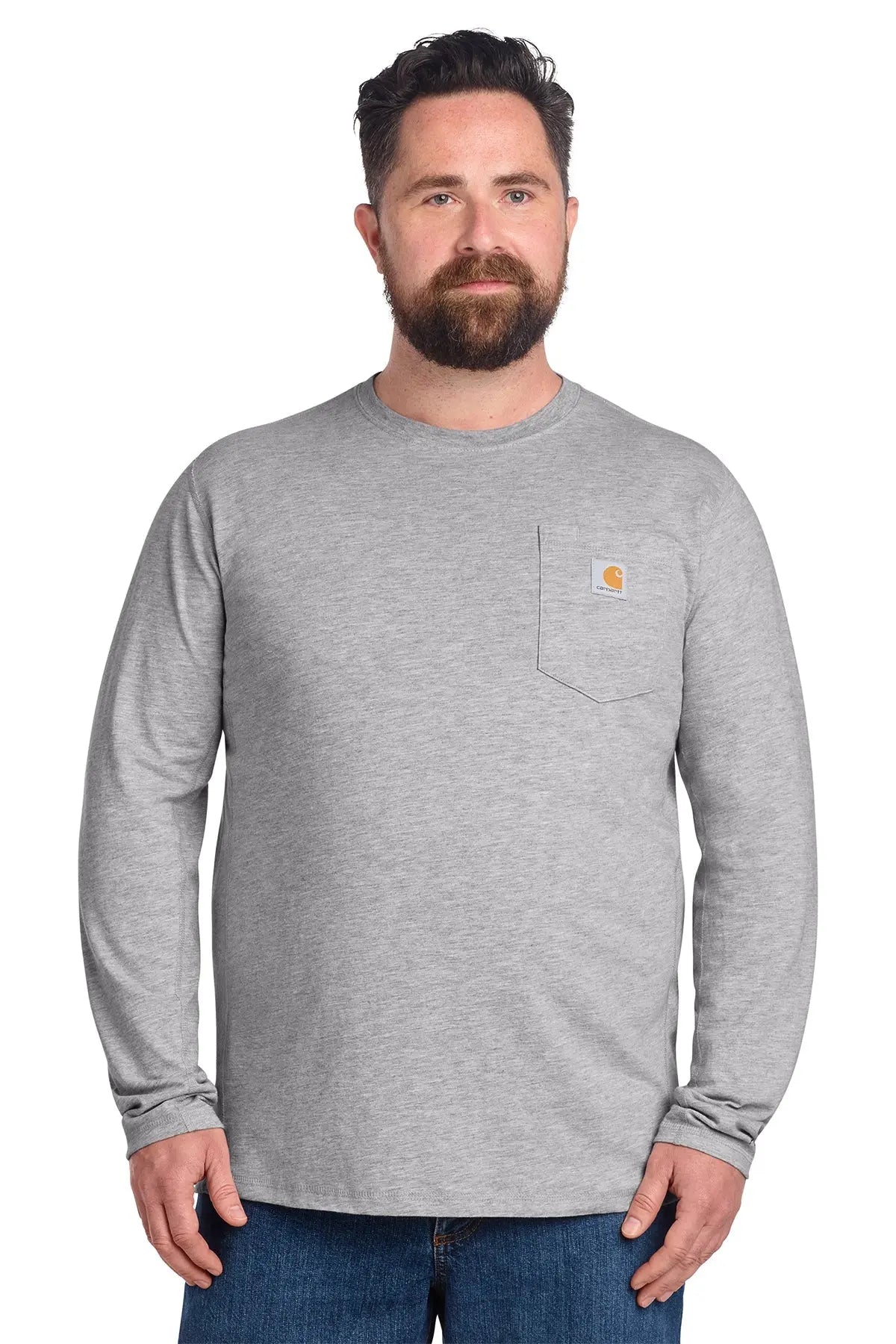 Carhartt Force® Long Sleeve Pocket T-Shirt #CT106656 Game Over Merch