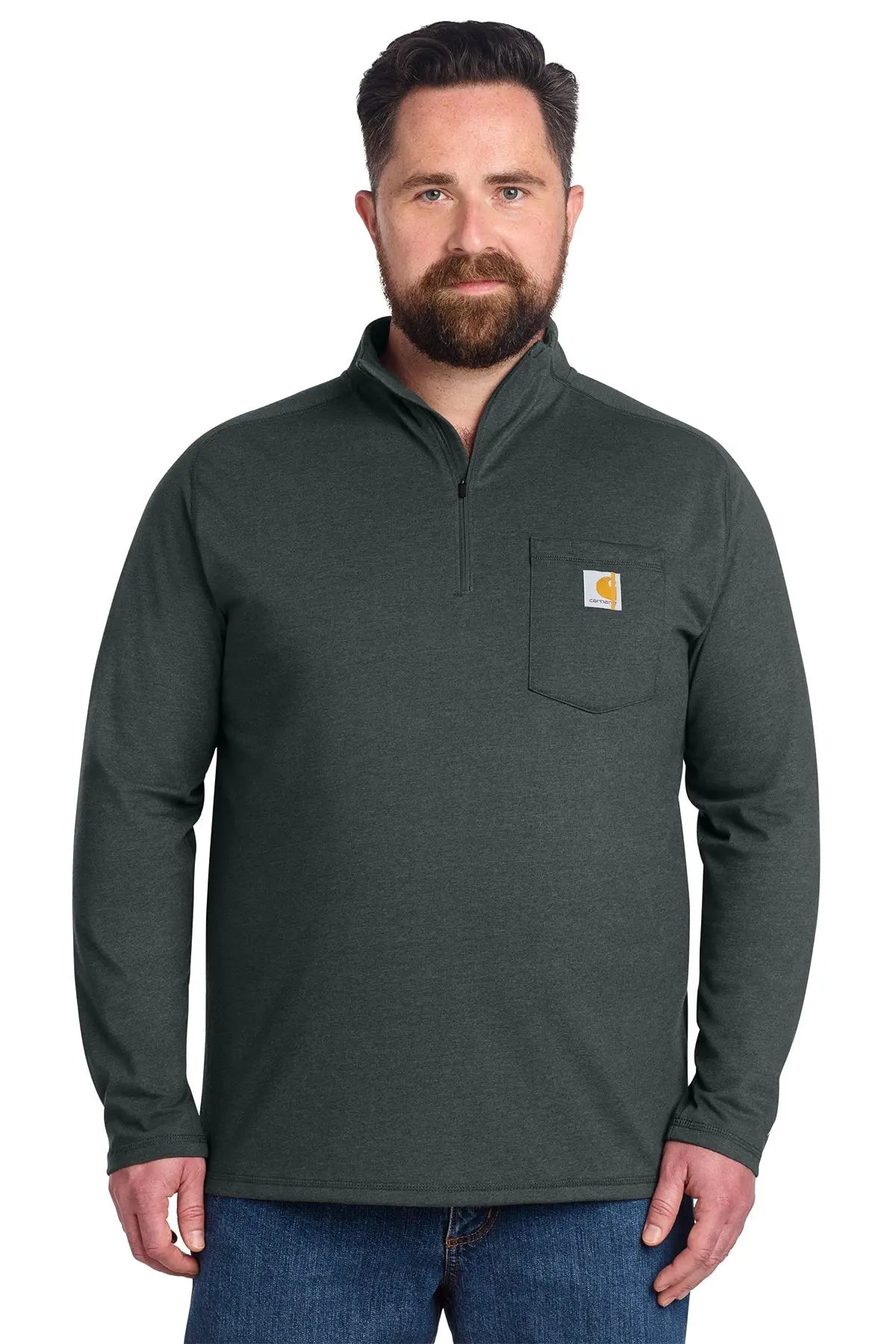 Carhartt Force® 1/4-Zip Long Sleeve T-Shirt #CT106660 Game Over Merch