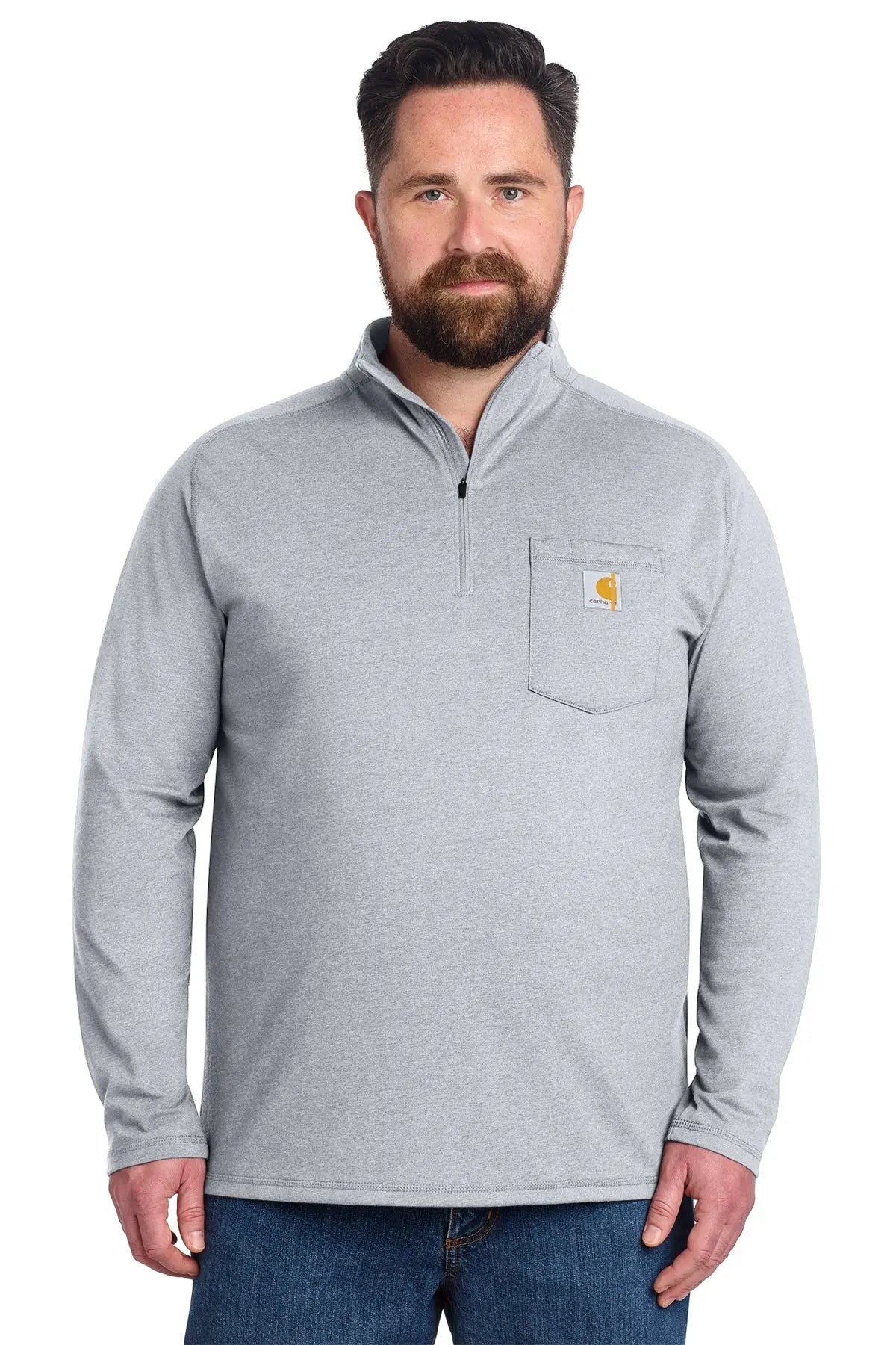 Carhartt Force® 1/4-Zip Long Sleeve T-Shirt #CT106660 Game Over Merch