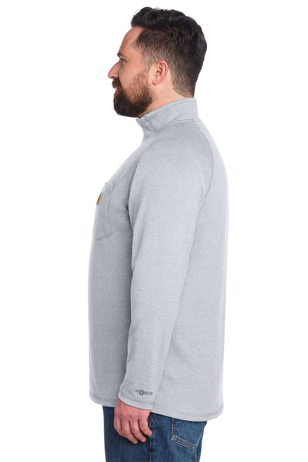 Carhartt Force® 1/4-Zip Long Sleeve T-Shirt #CT106660 Game Over Merch
