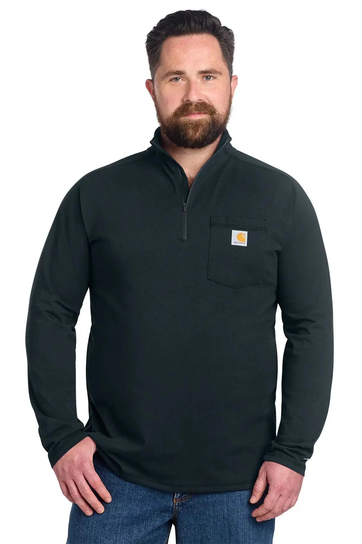 Carhartt Force® 1/4-Zip Long Sleeve T-Shirt #CT106660 Game Over Merch