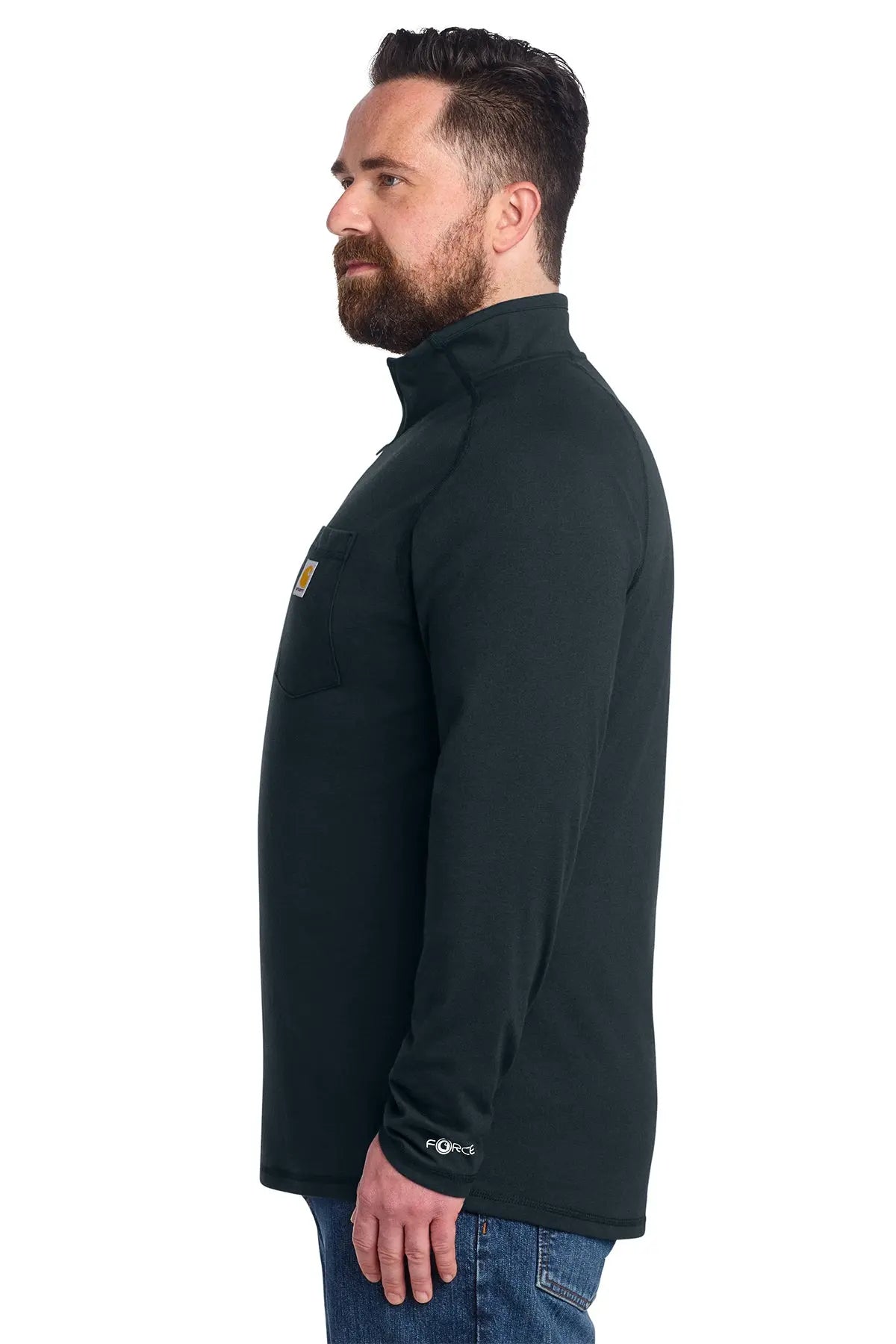 Carhartt Force® 1/4-Zip Long Sleeve T-Shirt #CT106660 Game Over Merch