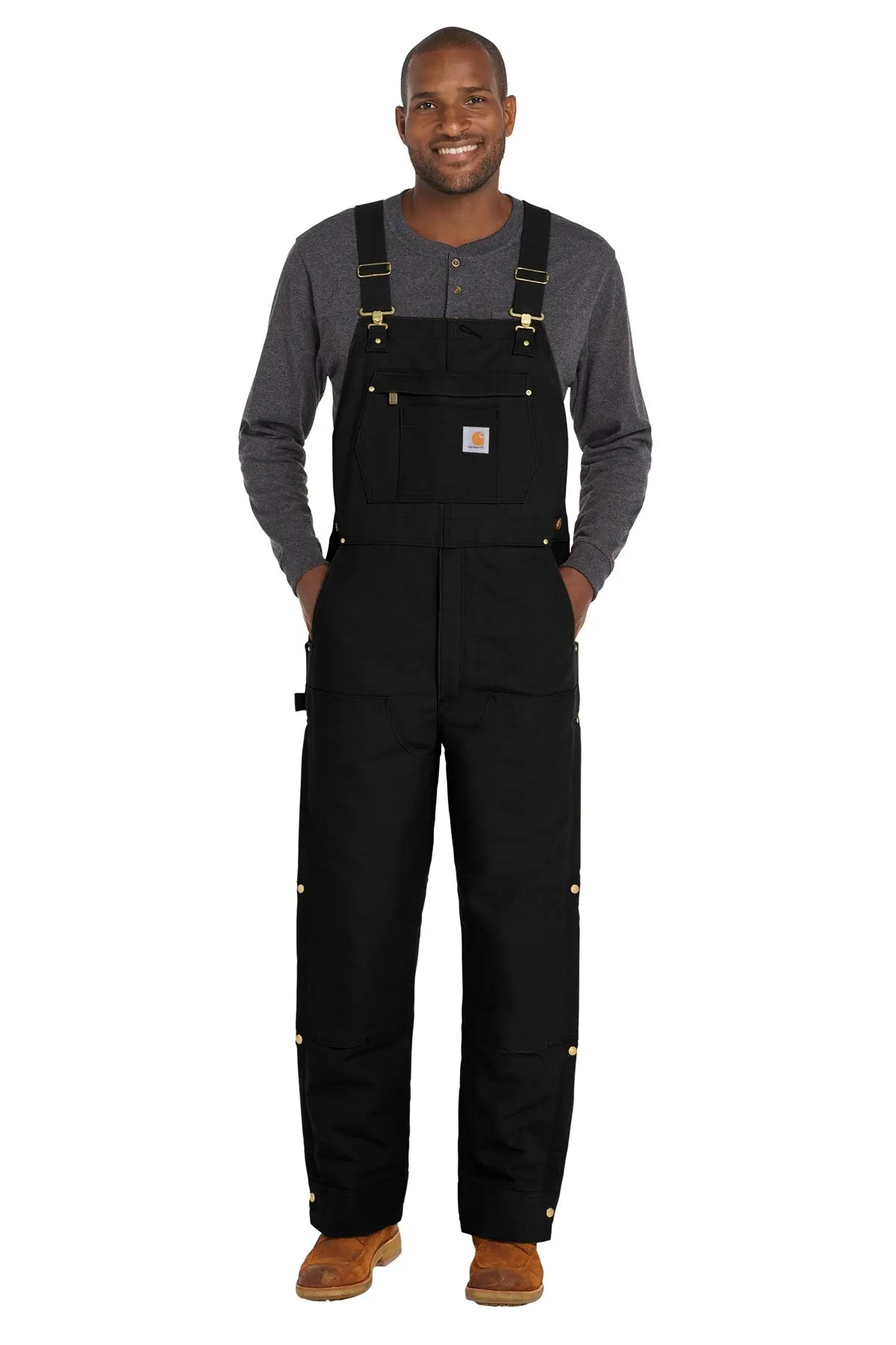 Carhartt® Firm Duck Insulated Bib Overalls #CT106672