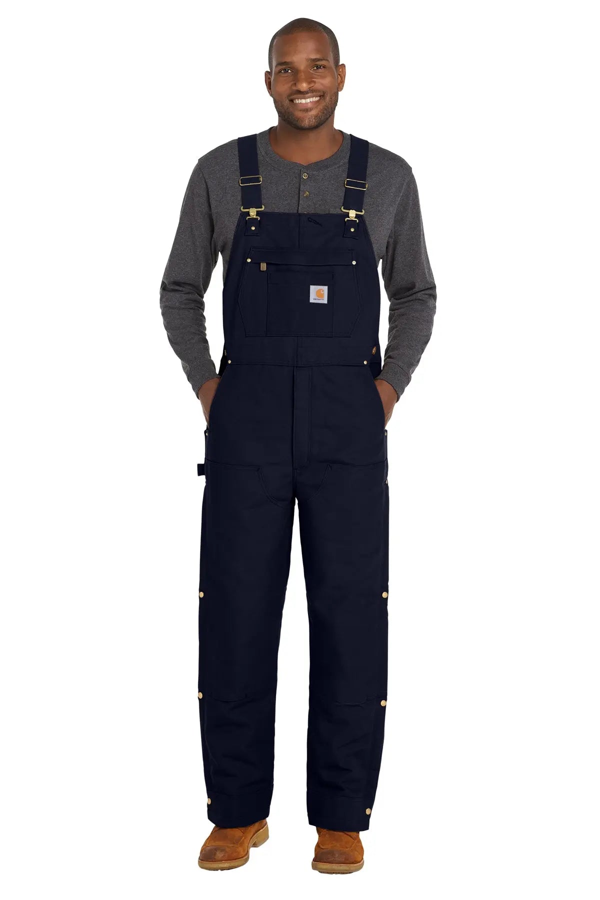 Carhartt® Firm Duck Insulated Bib Overalls #CT106672