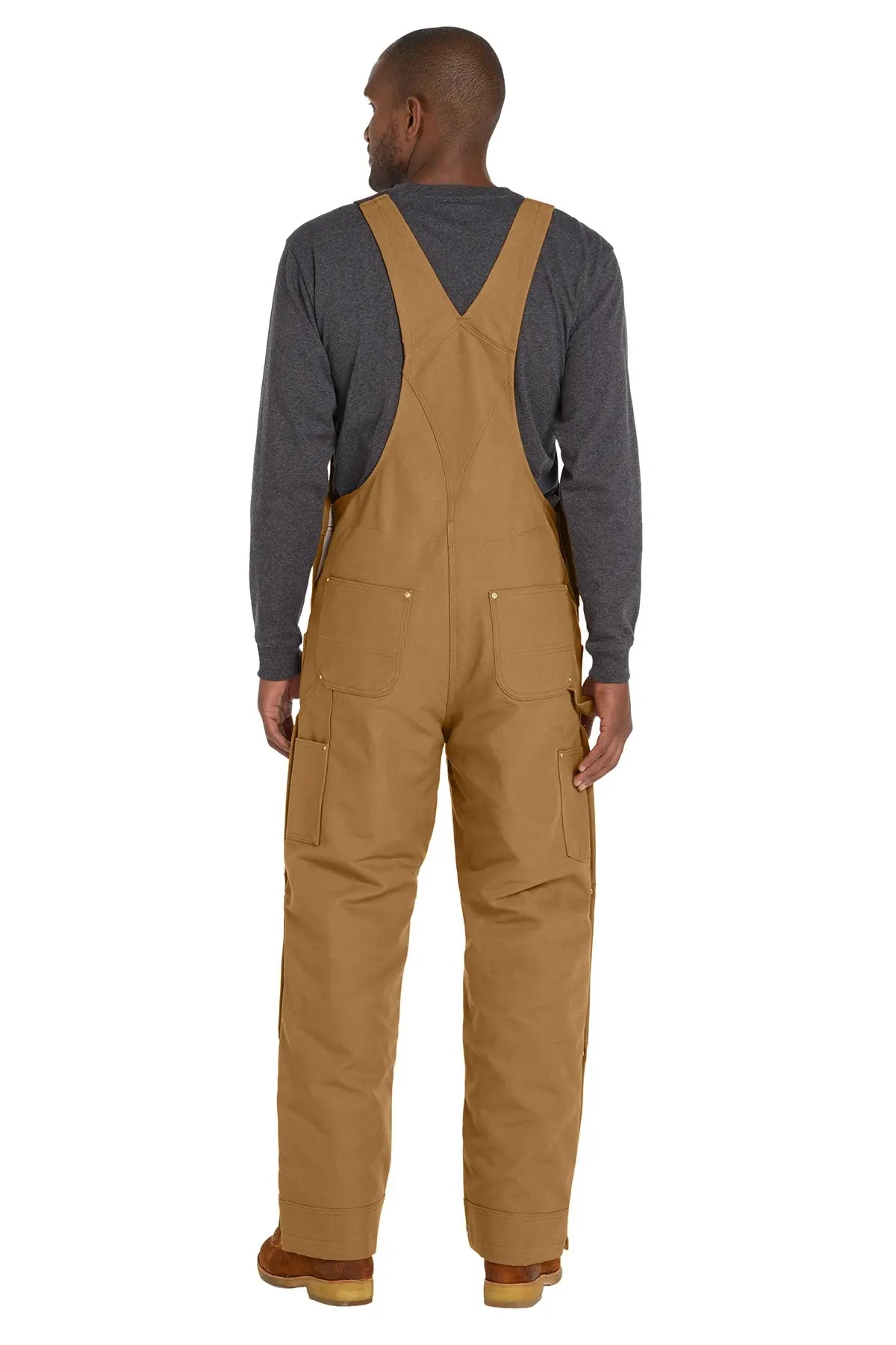 Carhartt® Short Firm Duck Insulated Bib Overalls #CTS106672