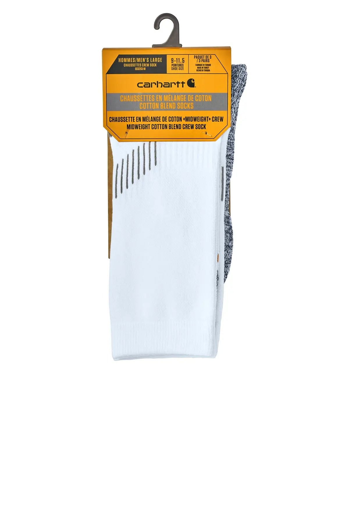 Carhartt Force® Midweight Crew Sock (3-Pack) #CTSC4223