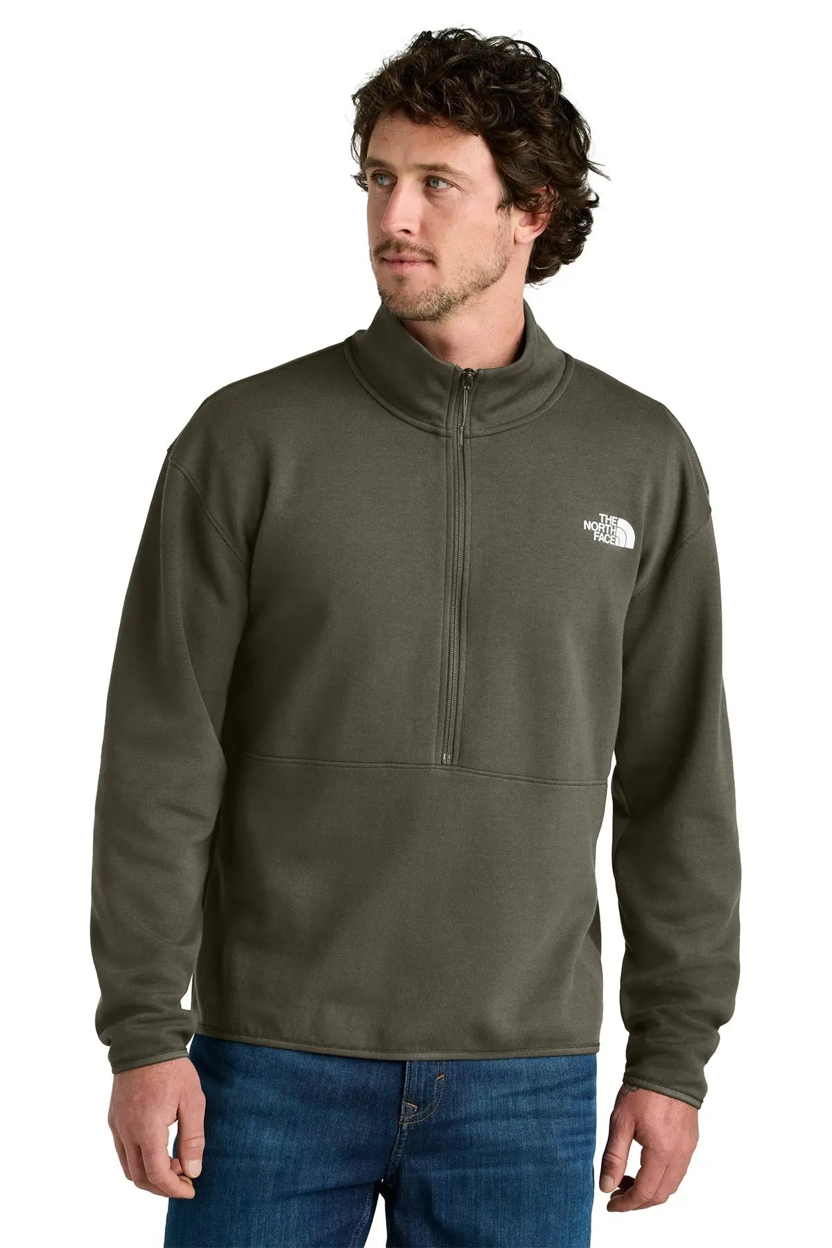 The North Face® Double-Knit 1/2-Zip Fleece #NF0A8C5G Game Over Merch
