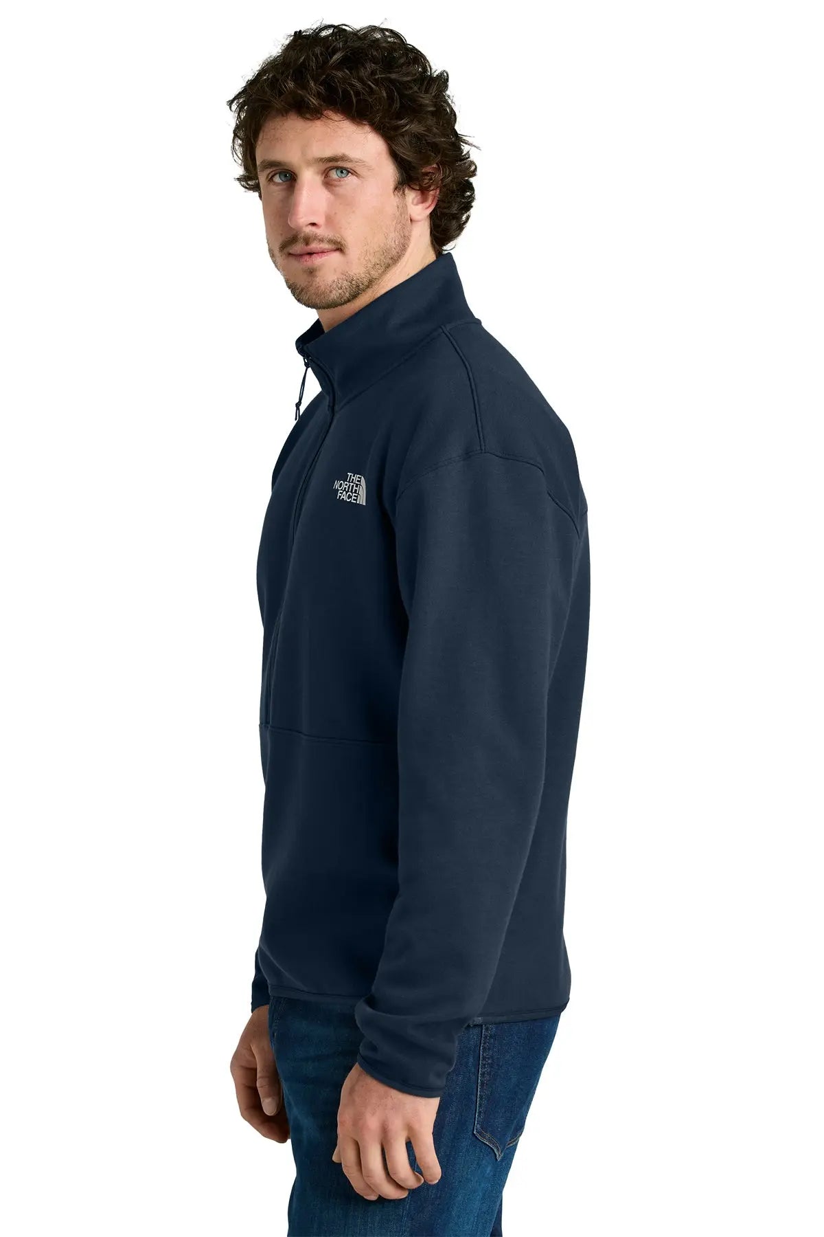 The North Face® Double-Knit 1/2-Zip Fleece #NF0A8C5G Game Over Merch