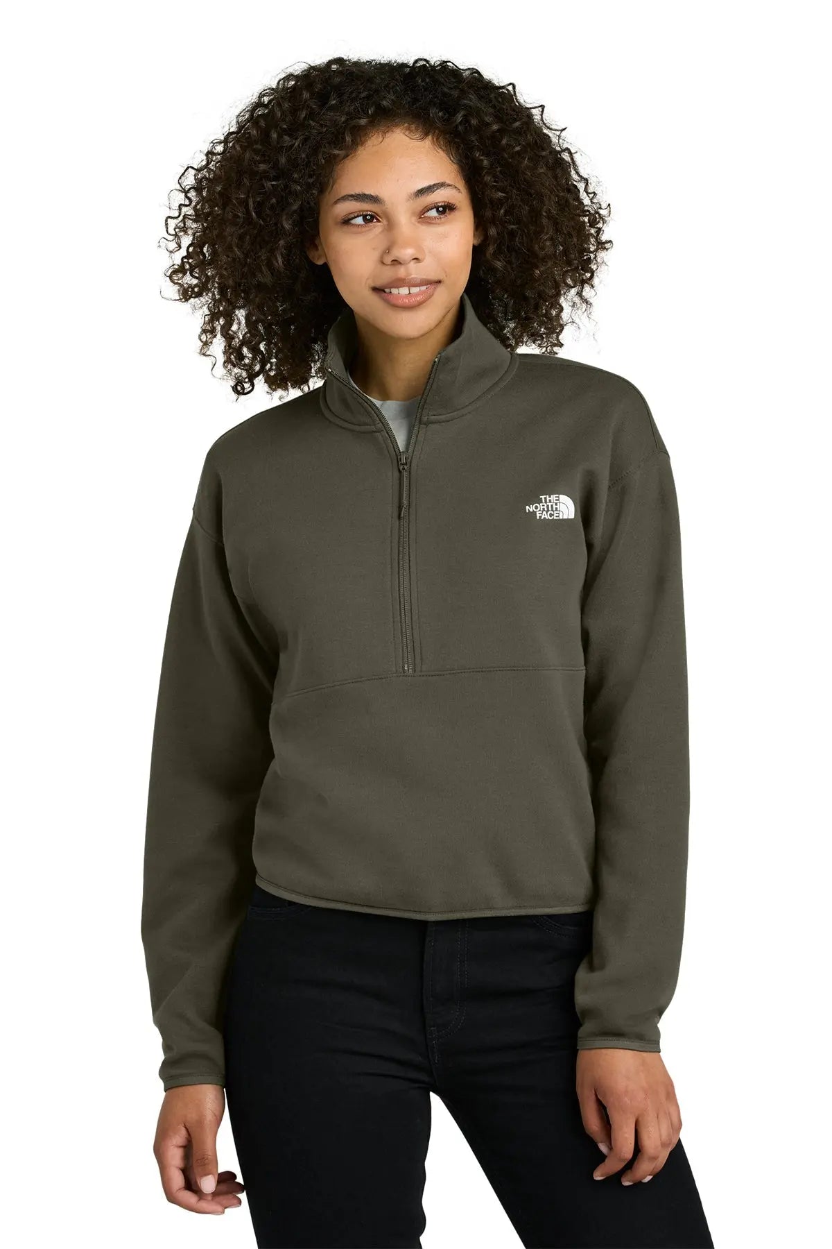 The North Face® Women’s Double-Knit 1/2-Zip Fleece #NF0A8C5H Game Over Merch