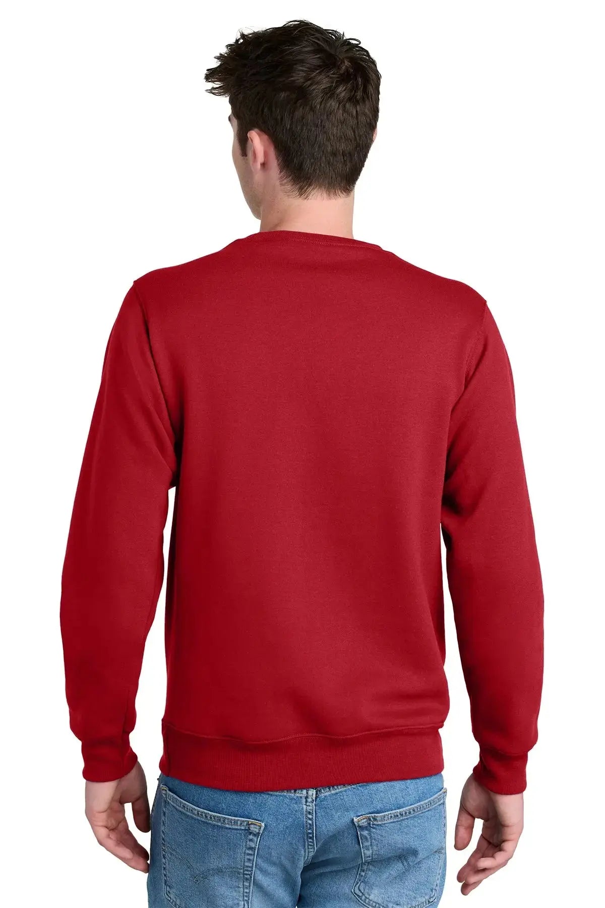 Port & Co™ Core Fleece Crewneck Pocket Sweatshirt #PC78PKT Game Over Merch