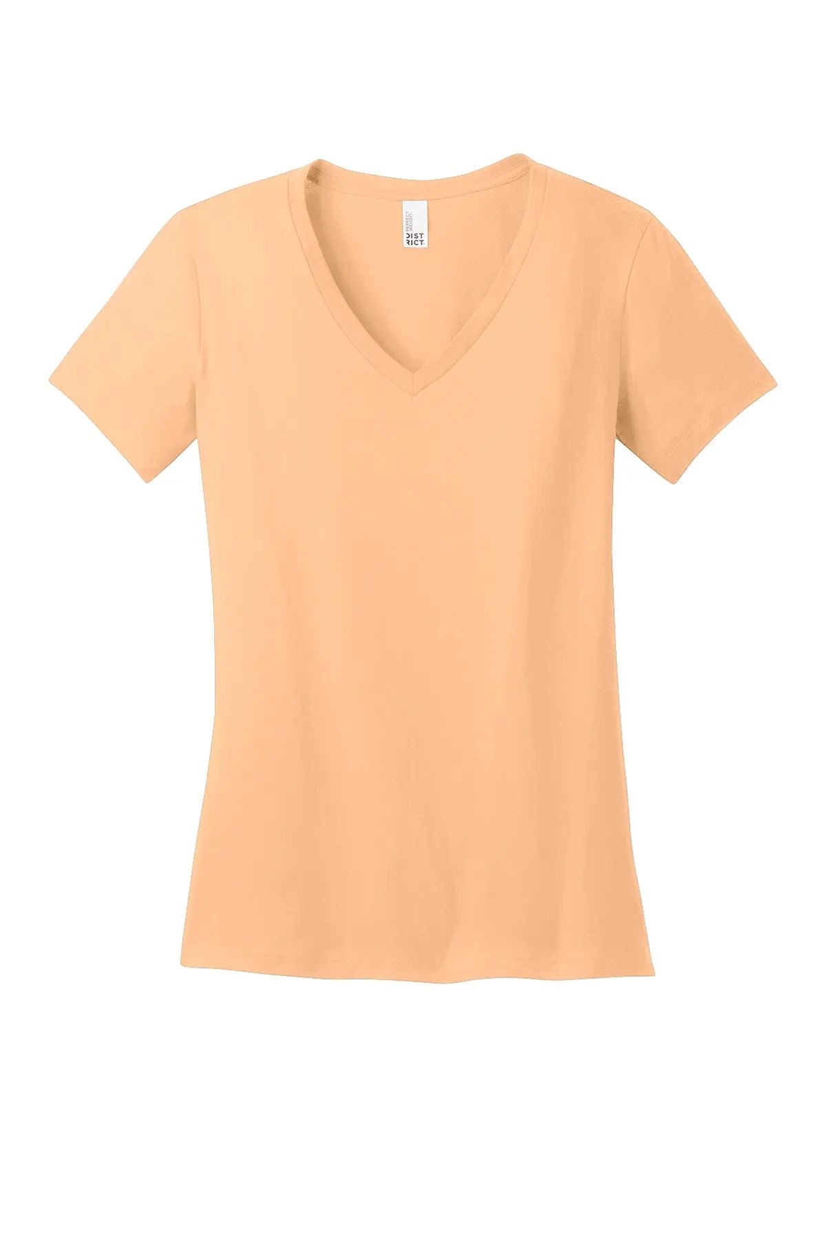 District® Women’s Perfect Weight® V-Neck Tee #DM1170L
