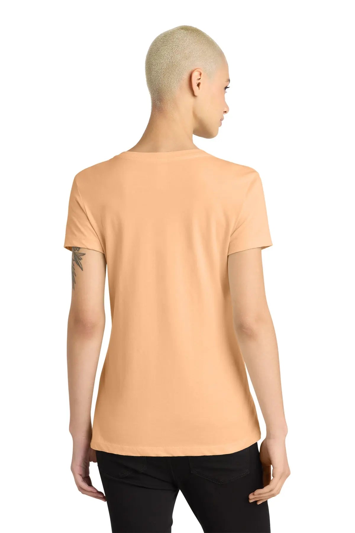 District® Women’s Perfect Weight® V-Neck Tee #DM1170L