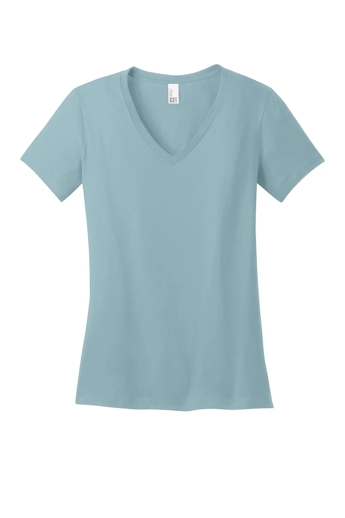 District® Women’s Perfect Weight® V-Neck Tee #DM1170L
