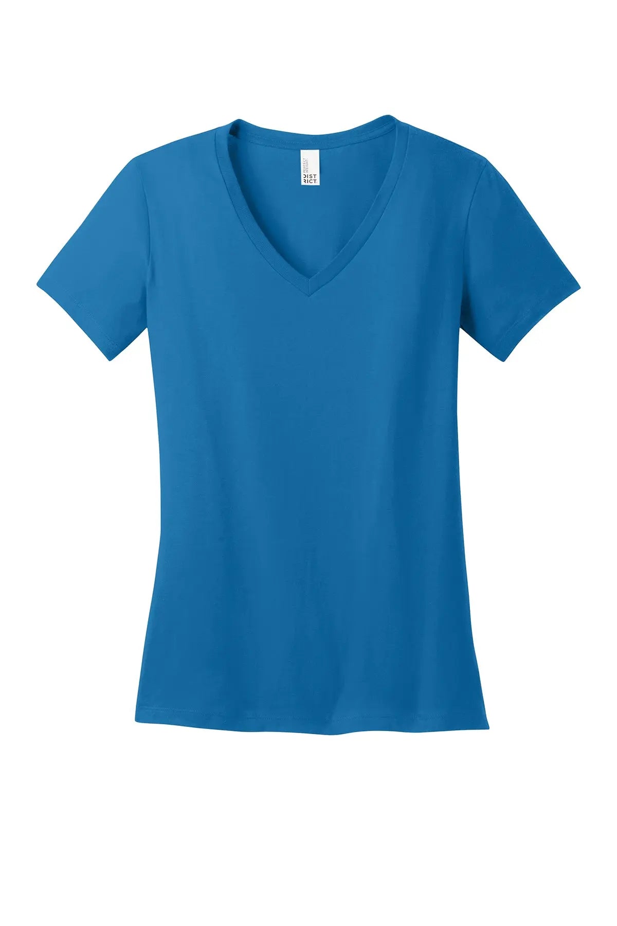 District® Women’s Perfect Weight® V-Neck Tee #DM1170L