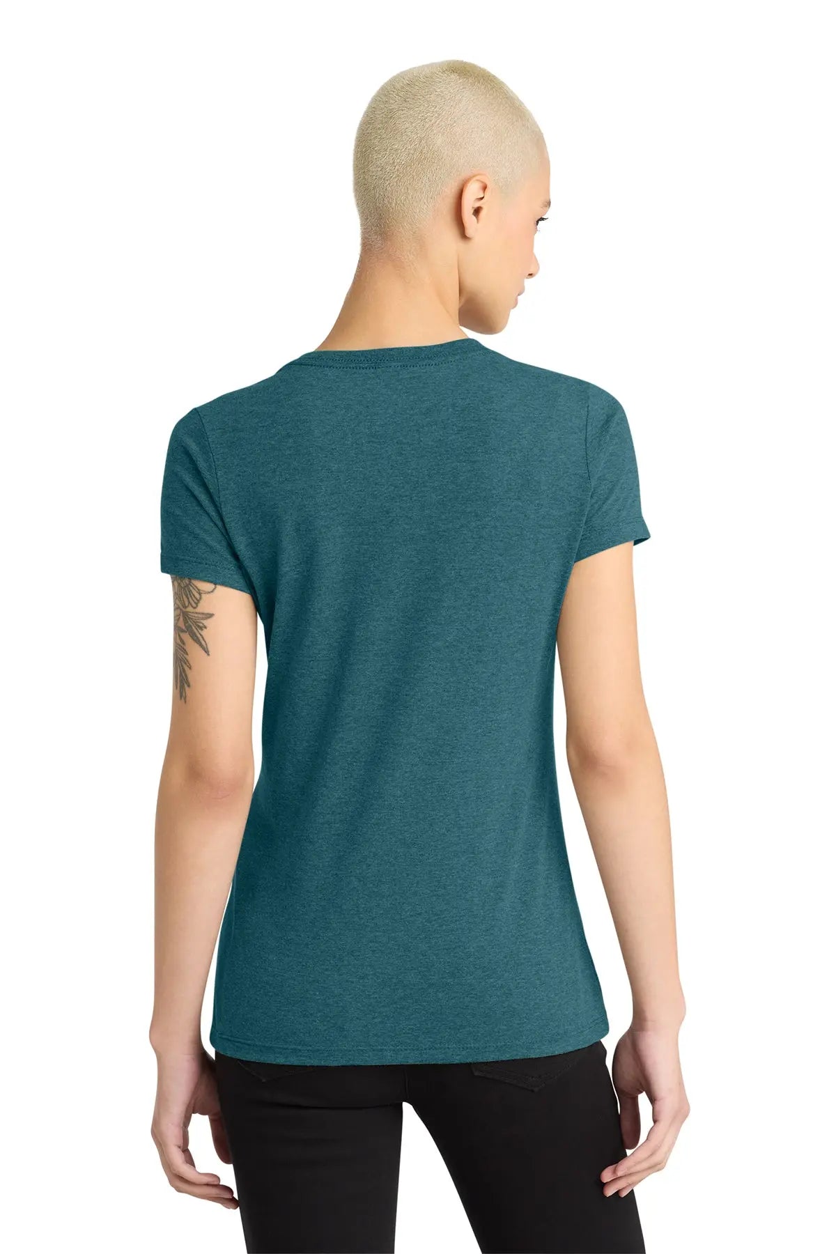 District® Women’s Perfect Weight® V-Neck Tee #DM1170L