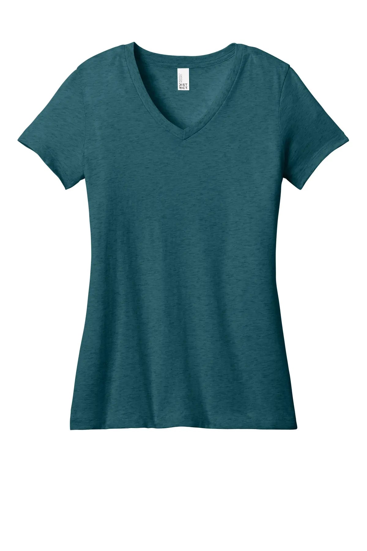District® Women’s Perfect Weight® V-Neck Tee #DM1170L