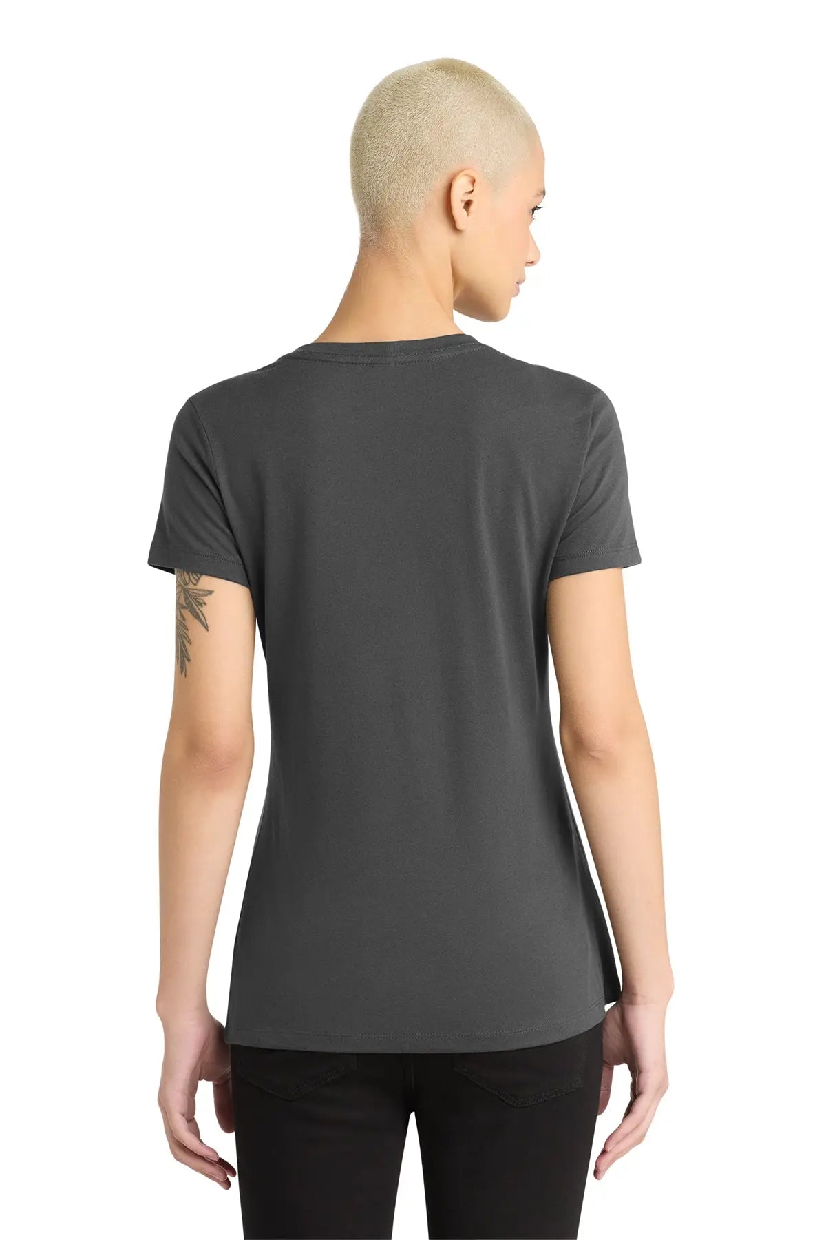 District® Women’s Perfect Weight® V-Neck Tee #DM1170L
