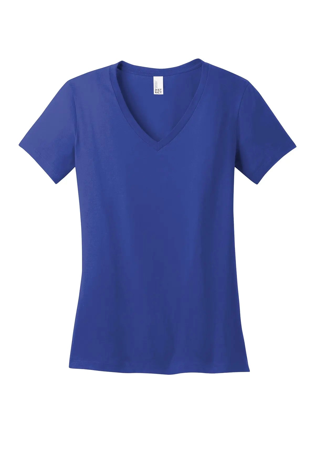 District® Women’s Perfect Weight® V-Neck Tee #DM1170L