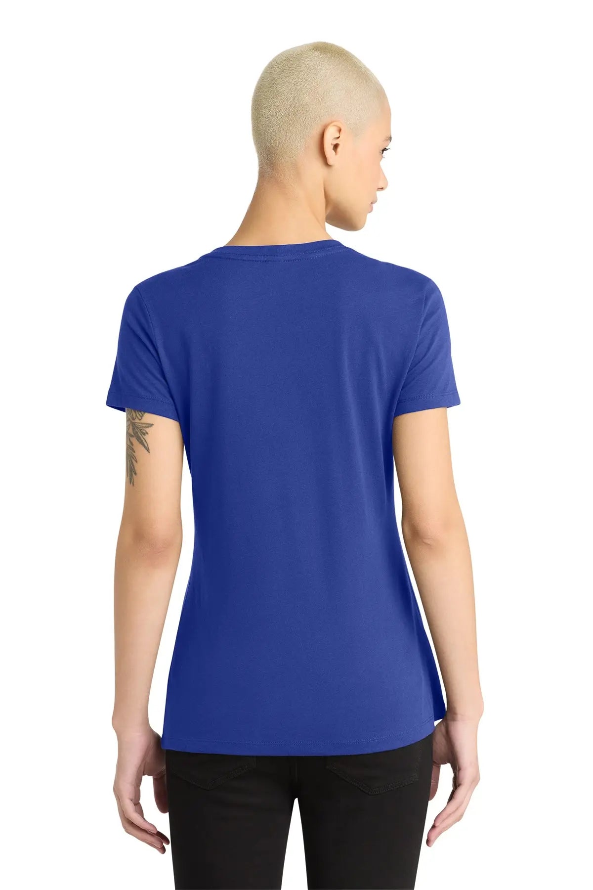 District® Women’s Perfect Weight® V-Neck Tee #DM1170L