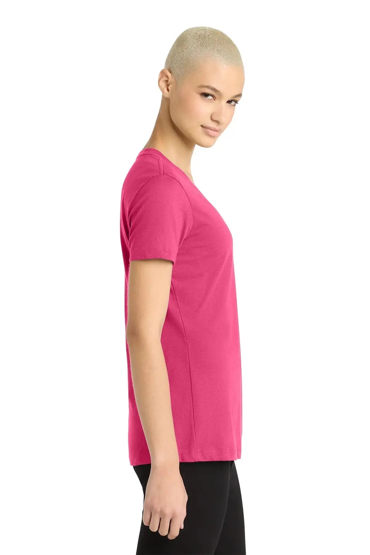 District® Women’s Perfect Weight® V-Neck Tee #DM1170L Game Over Merch