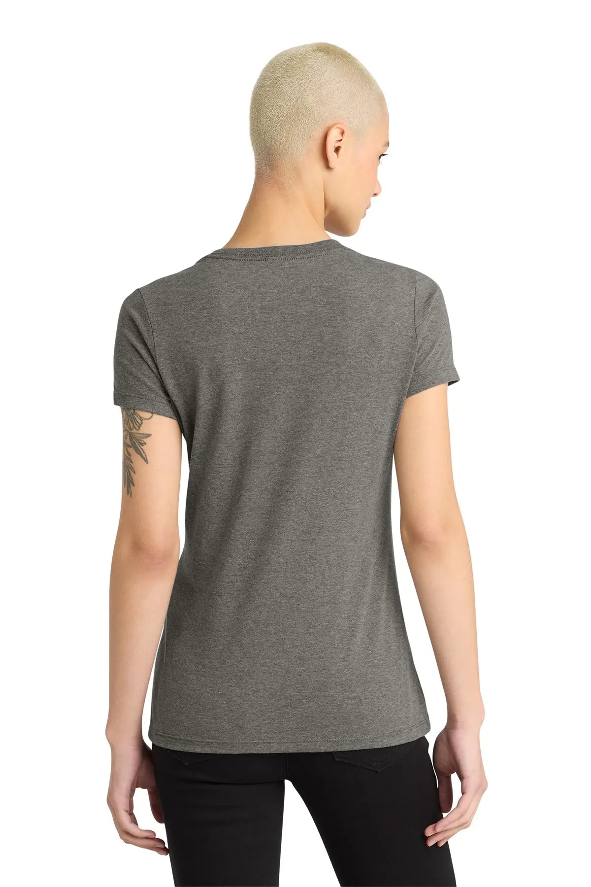 District® Women’s Perfect Weight® V-Neck Tee #DM1170L
