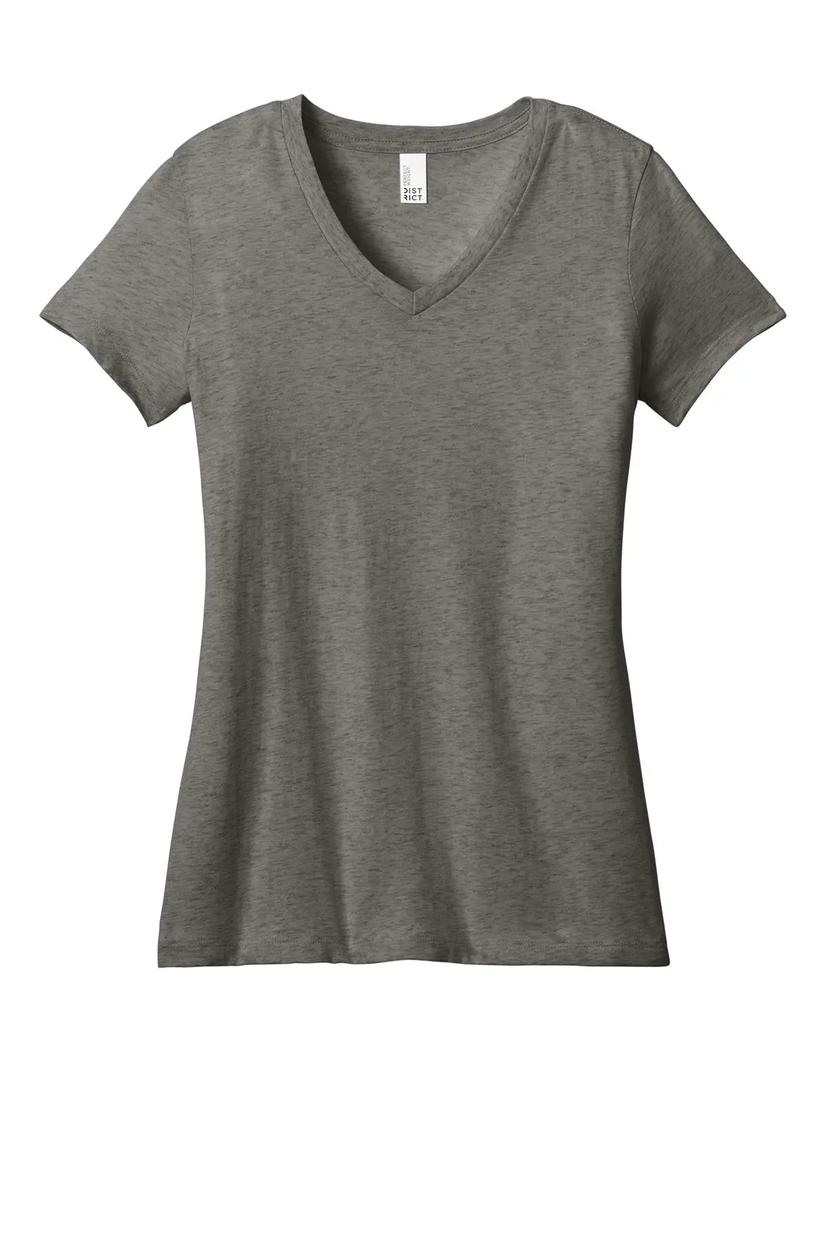 District® Women’s Perfect Weight® V-Neck Tee #DM1170L