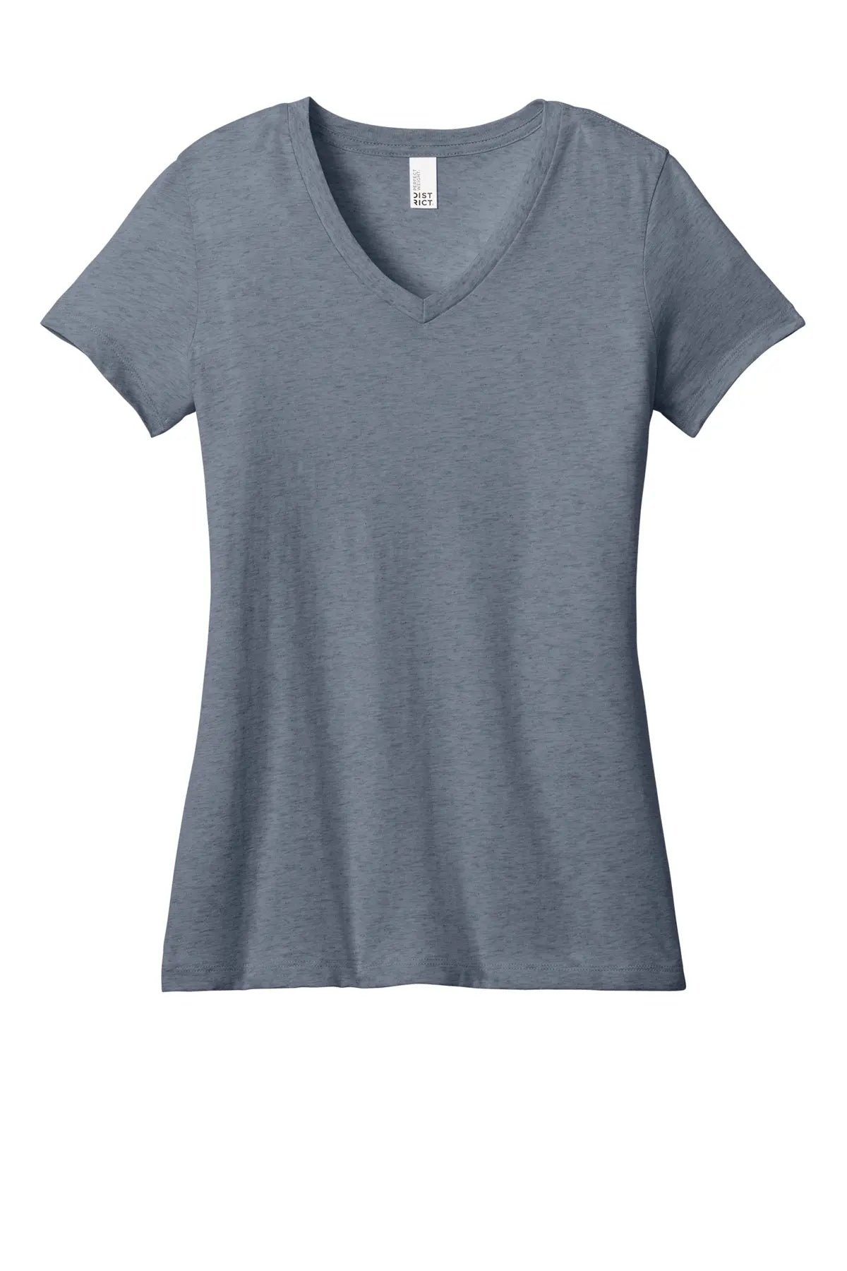 District® Women’s Perfect Weight® V-Neck Tee #DM1170L