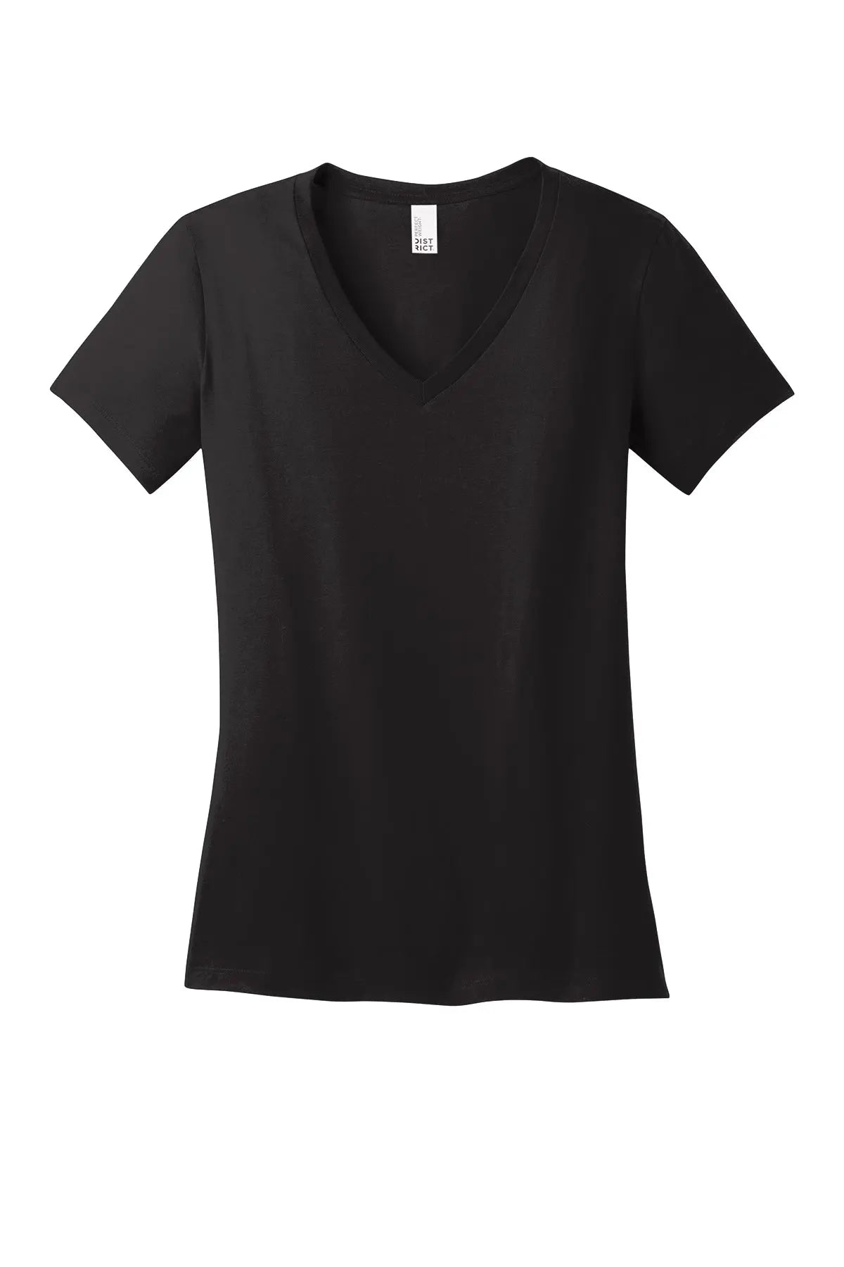 District® Women’s Perfect Weight® V-Neck Tee #DM1170L