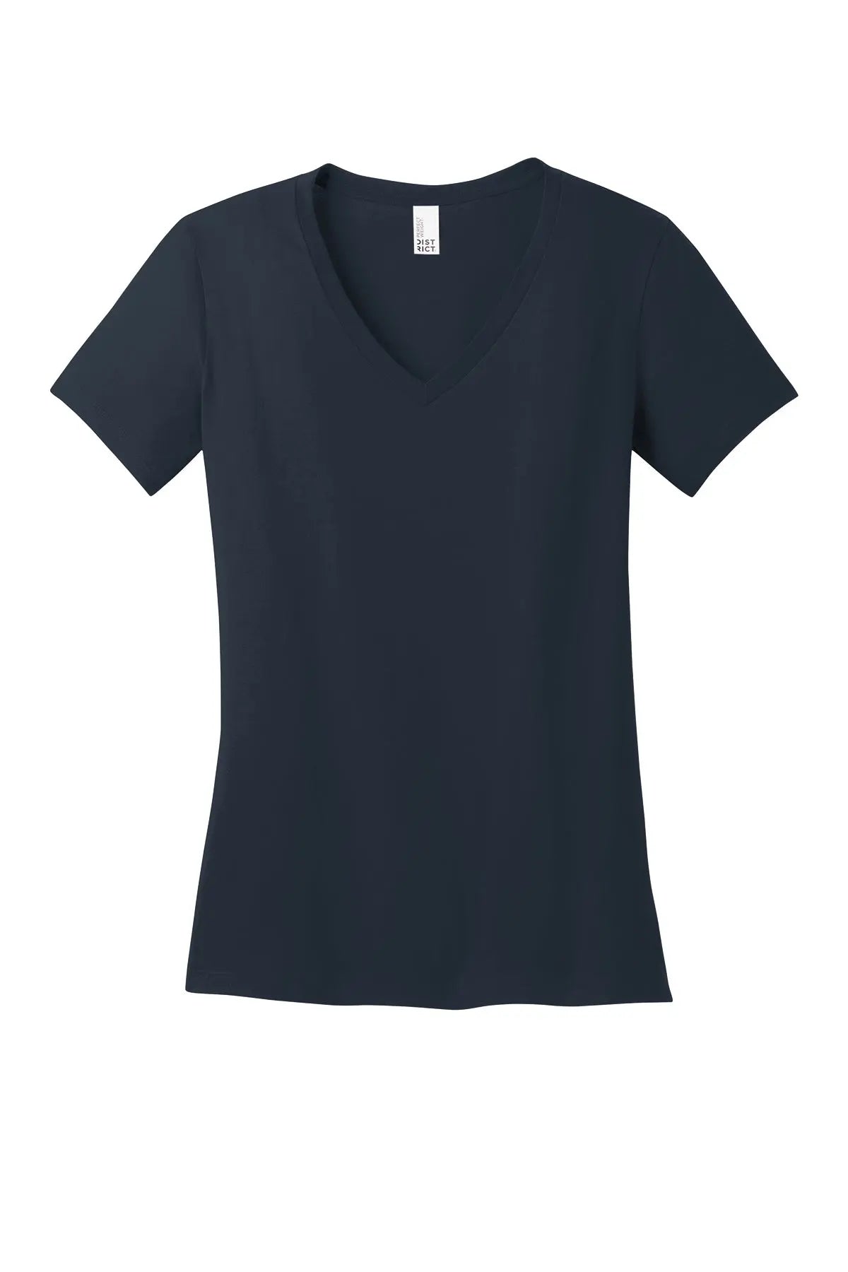 District® Women’s Perfect Weight® V-Neck Tee #DM1170L