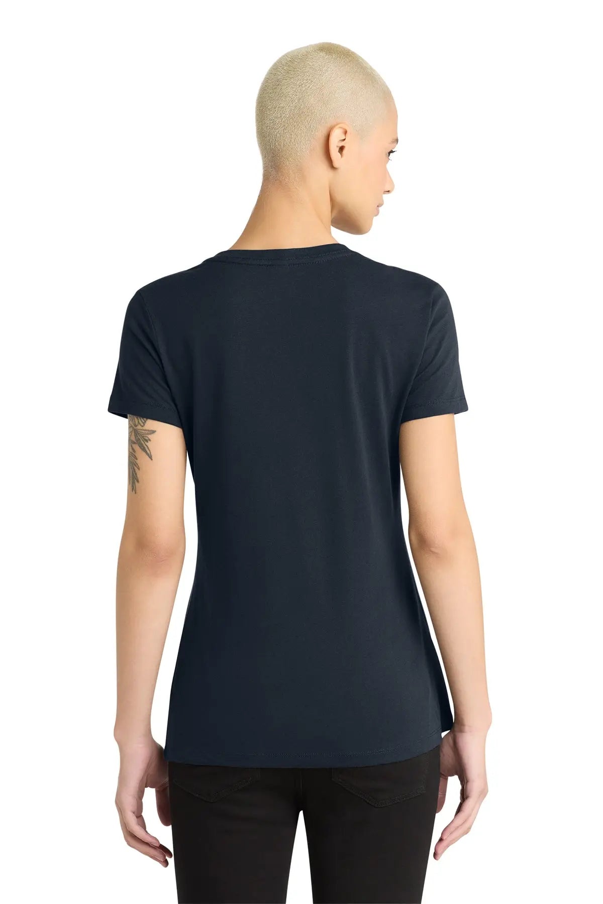 District® Women’s Perfect Weight® V-Neck Tee #DM1170L
