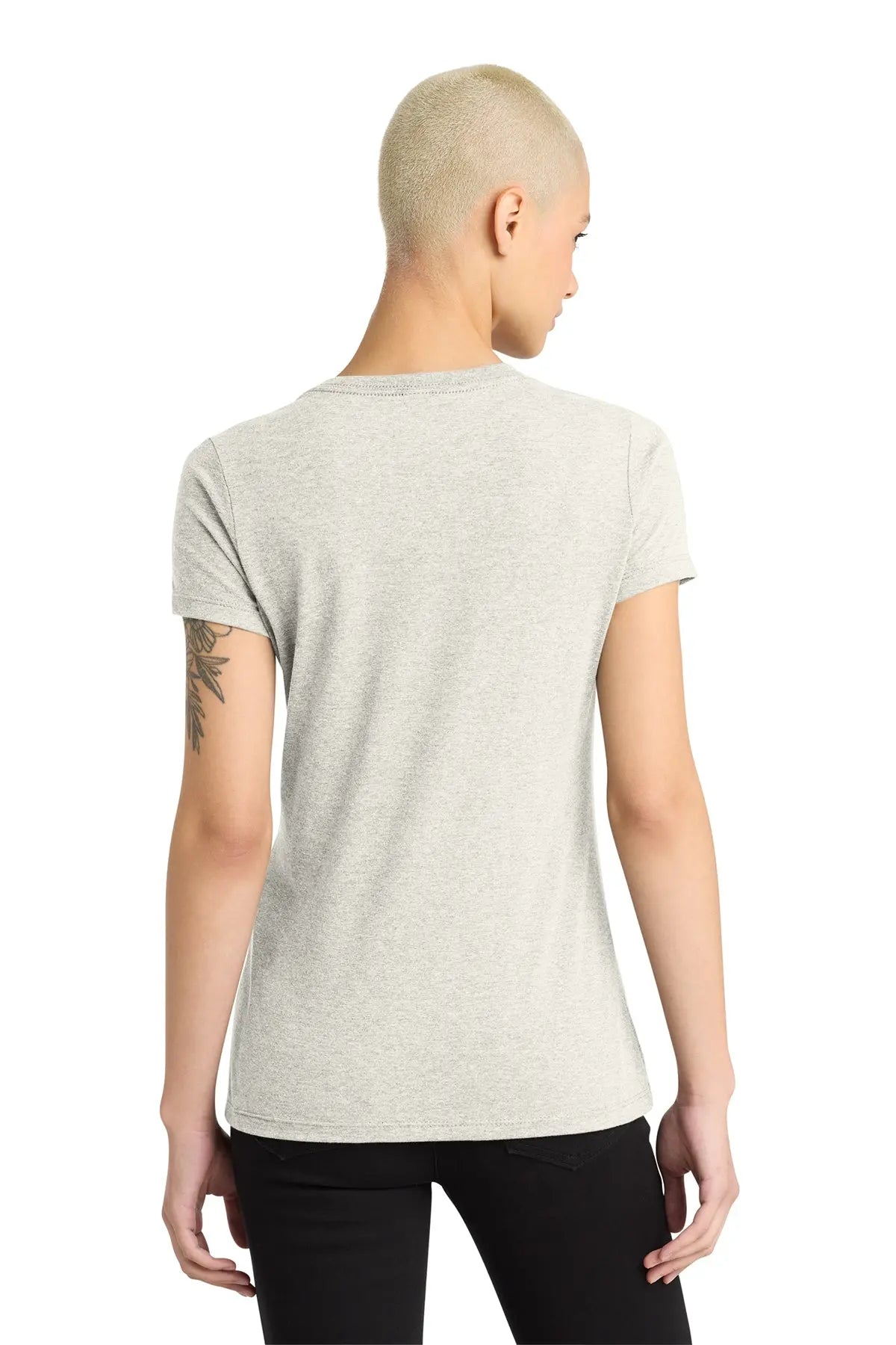 District® Women’s Perfect Weight® V-Neck Tee #DM1170L