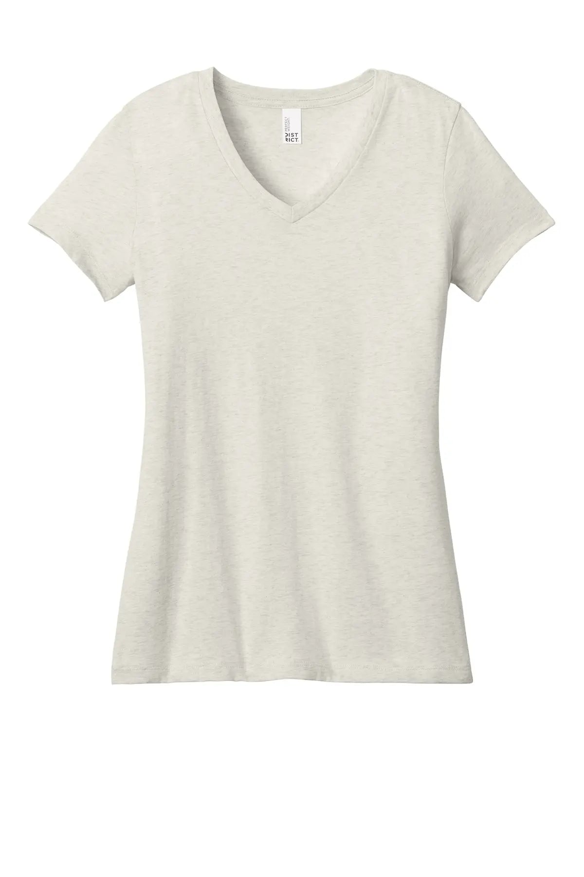District® Women’s Perfect Weight® V-Neck Tee #DM1170L