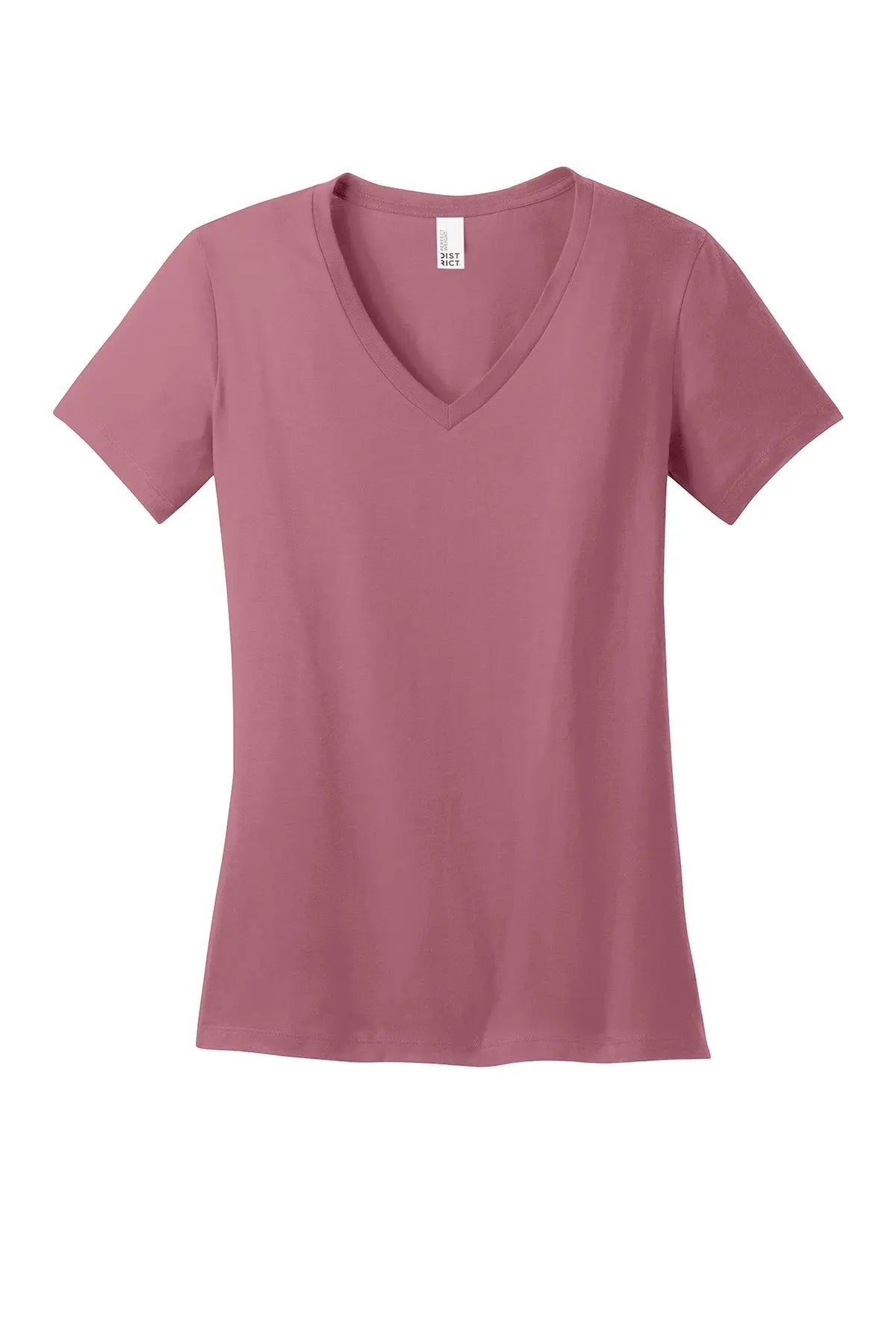 District® Women’s Perfect Weight® V-Neck Tee #DM1170L