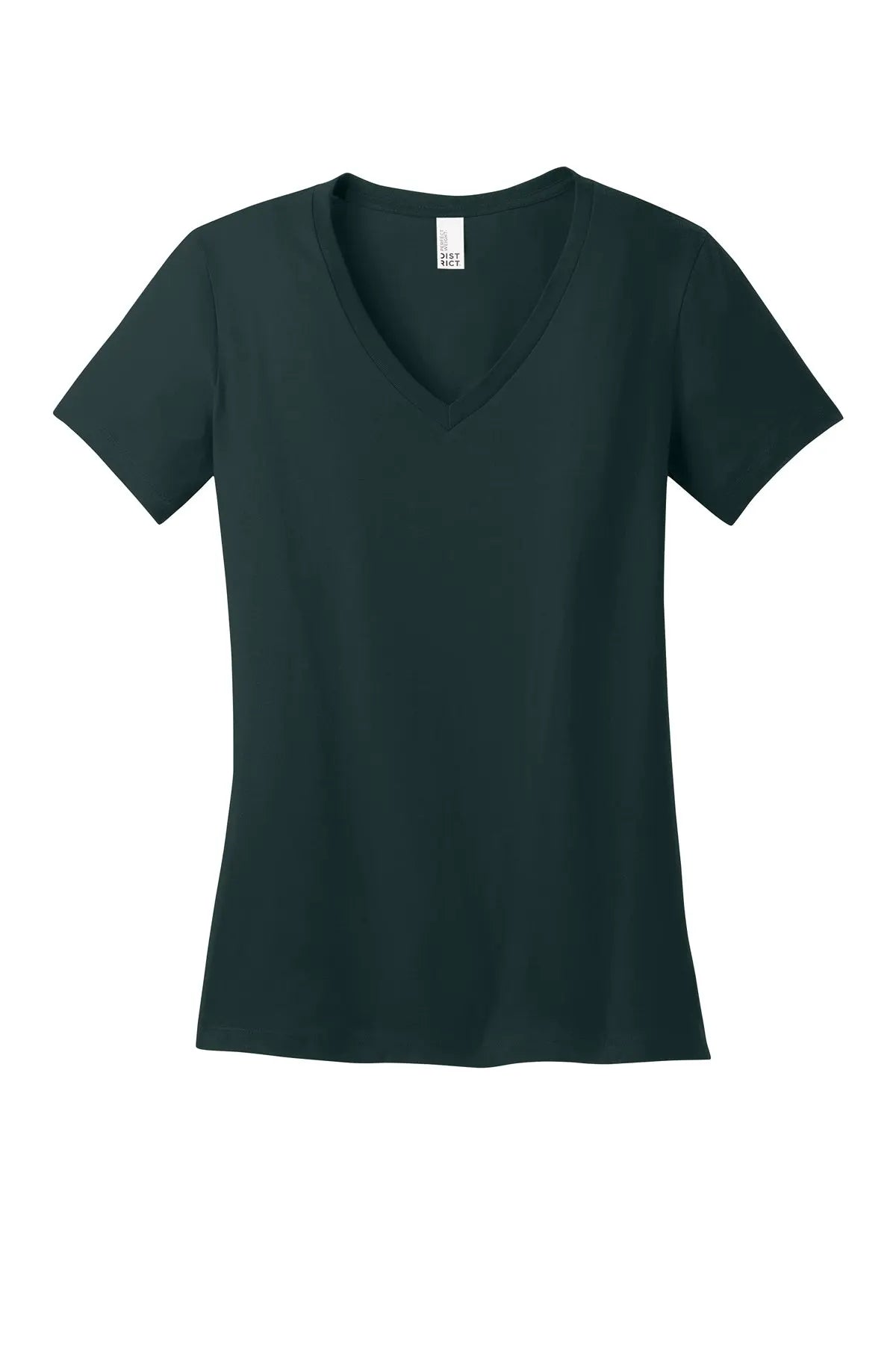 District® Women’s Perfect Weight® V-Neck Tee #DM1170L